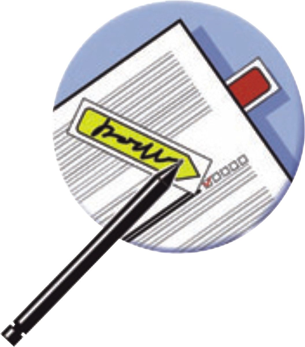 Post-it Notes Haftnotizblock Haftstreifen Index Pfeile je 24 rot blau gelb grün