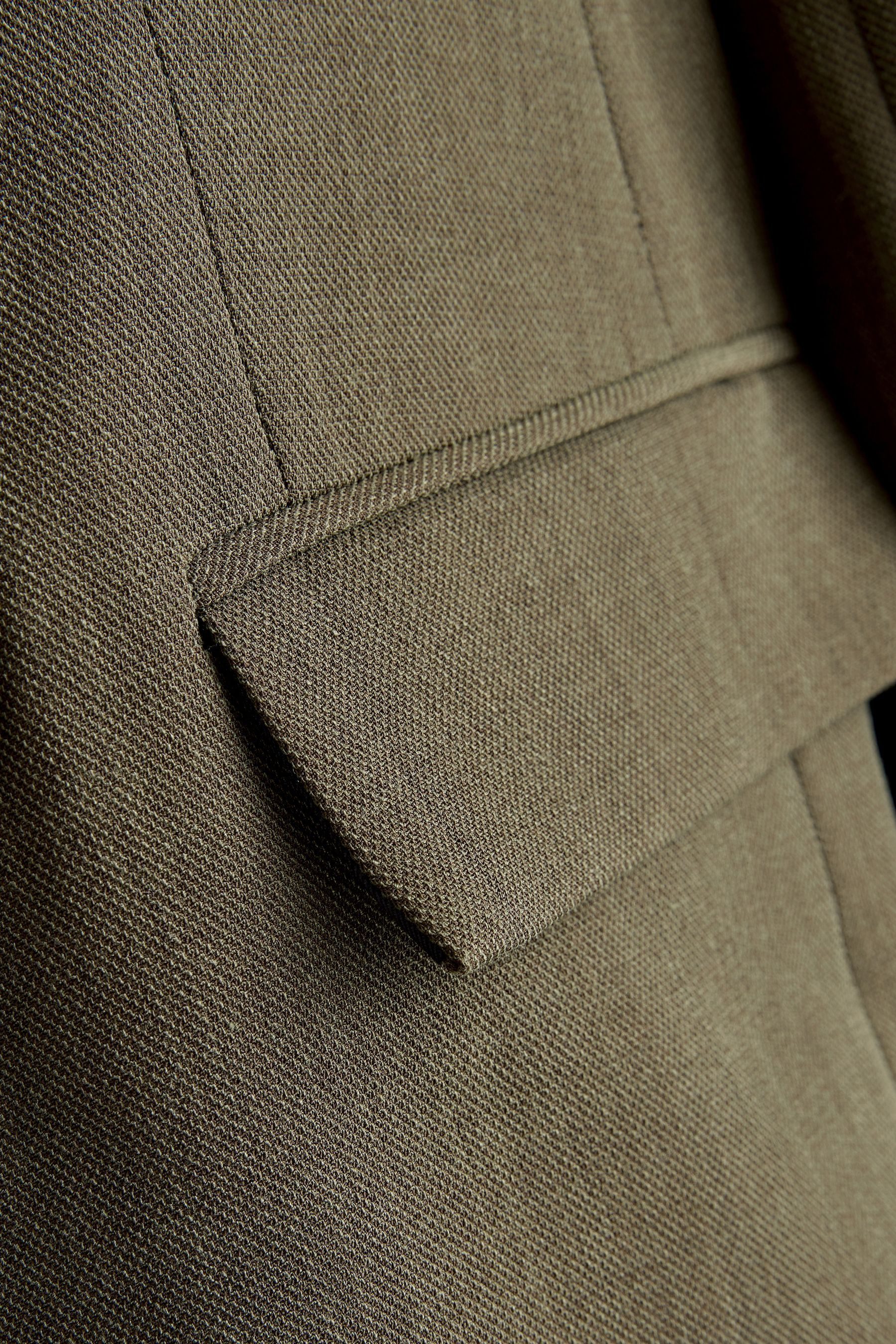 Next Jackenblazer Relaxed Fit Blazer mit Kreuzschraffur (1-tlg) günstig online kaufen