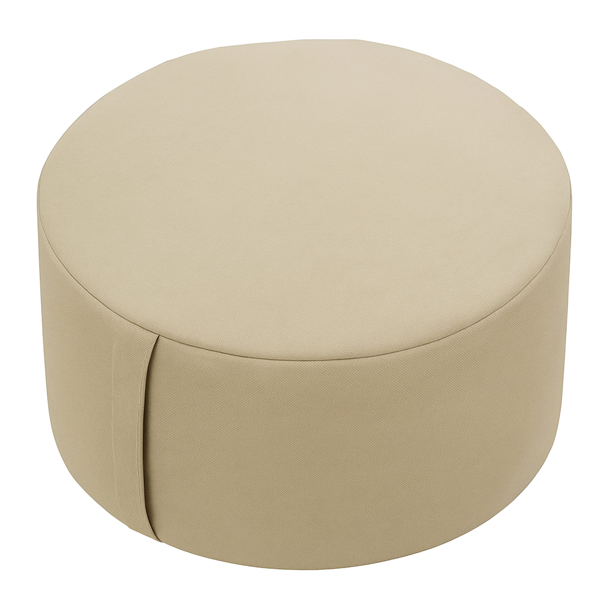 relaxdays Yogakissen Meditationskissen Yoga, Beige