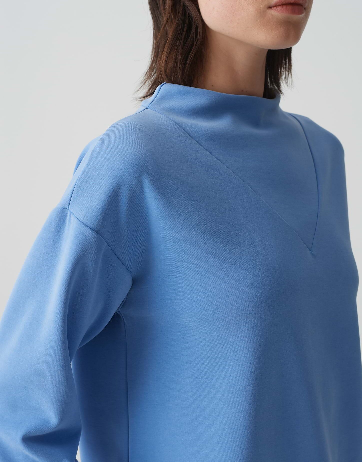 OPUS Sweater Sweater GINSANU Regular aus weichem Modal Mix