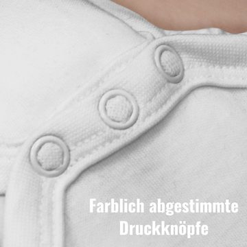 Shirtracer Shirtbody Hirsch Edelweiß Mode für Oktoberfest Baby Outfit