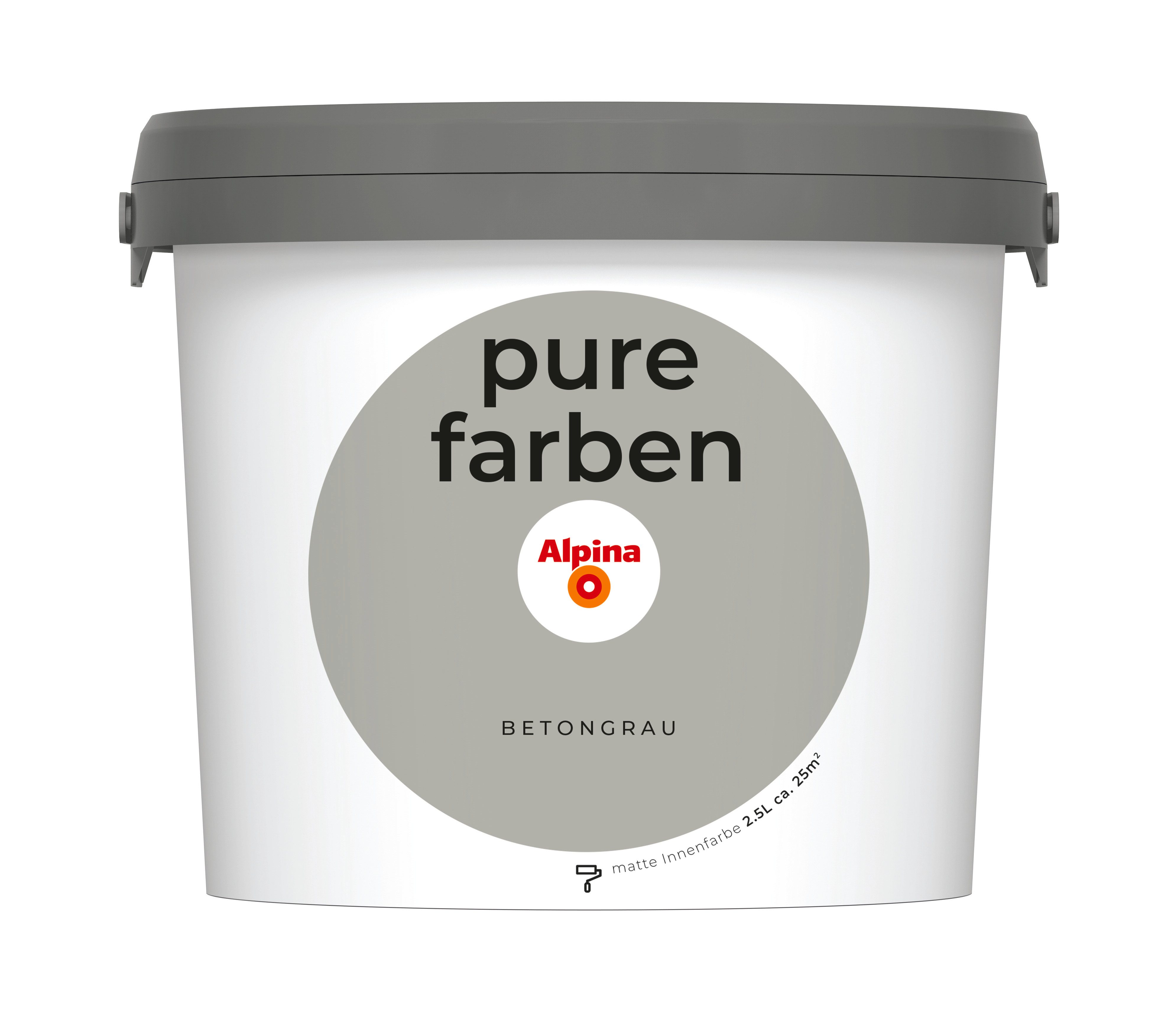 Alpina Wandfarbe Alpina pure farben - Grautöne