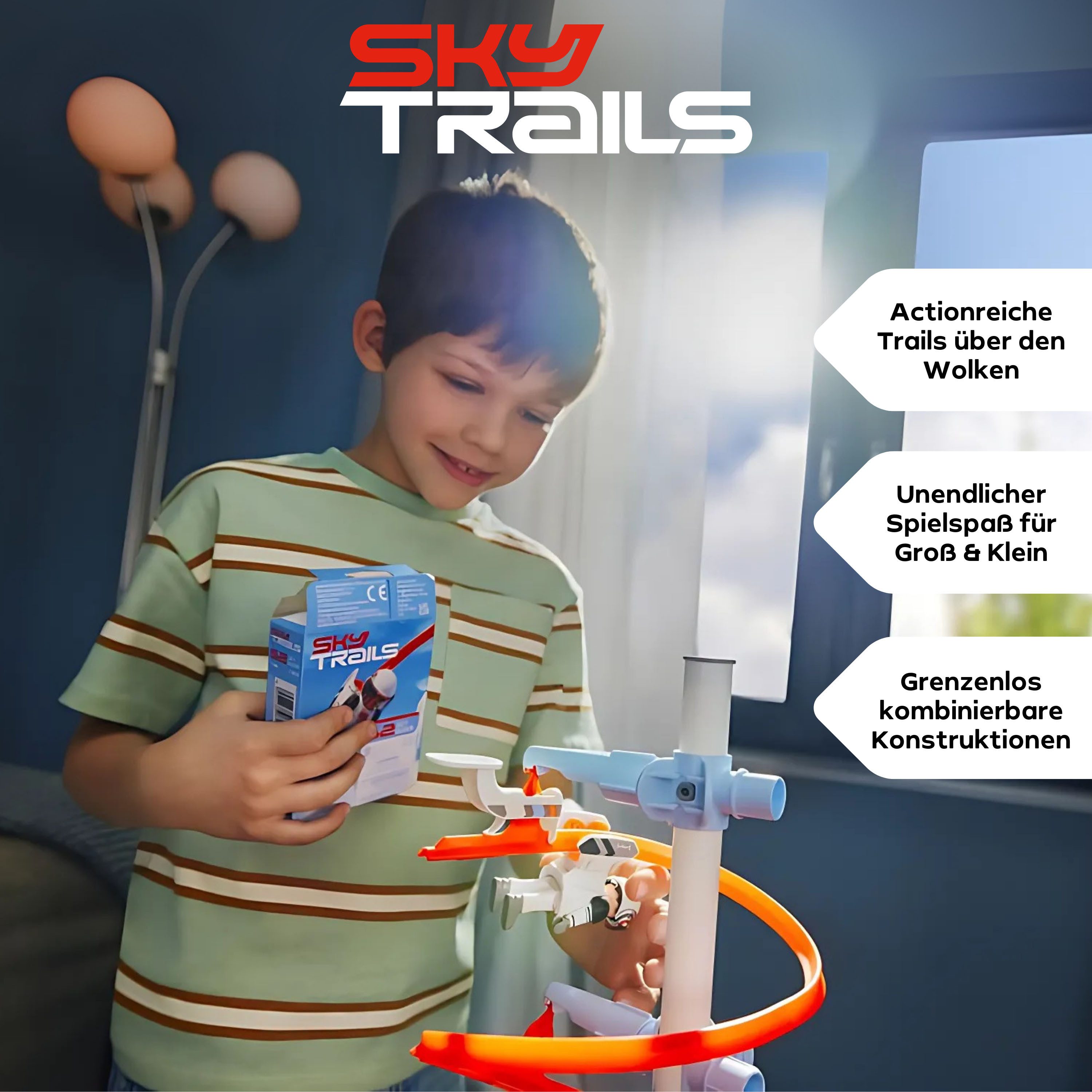 Playmobil® Sky Rider S 2 (71976), Sky Trails Konstruktions-Spielset, (8 St), Erweiterung, Made in Europe – Bild 3 von 5