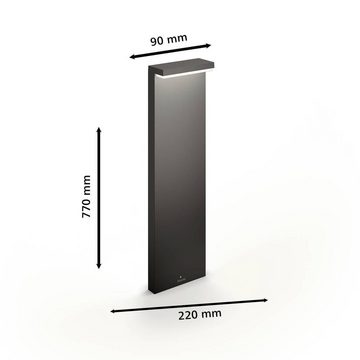 Philips Außen-Deckenleuchte Outdoor Ultra-Efficient Wegeleuchte 3.8W