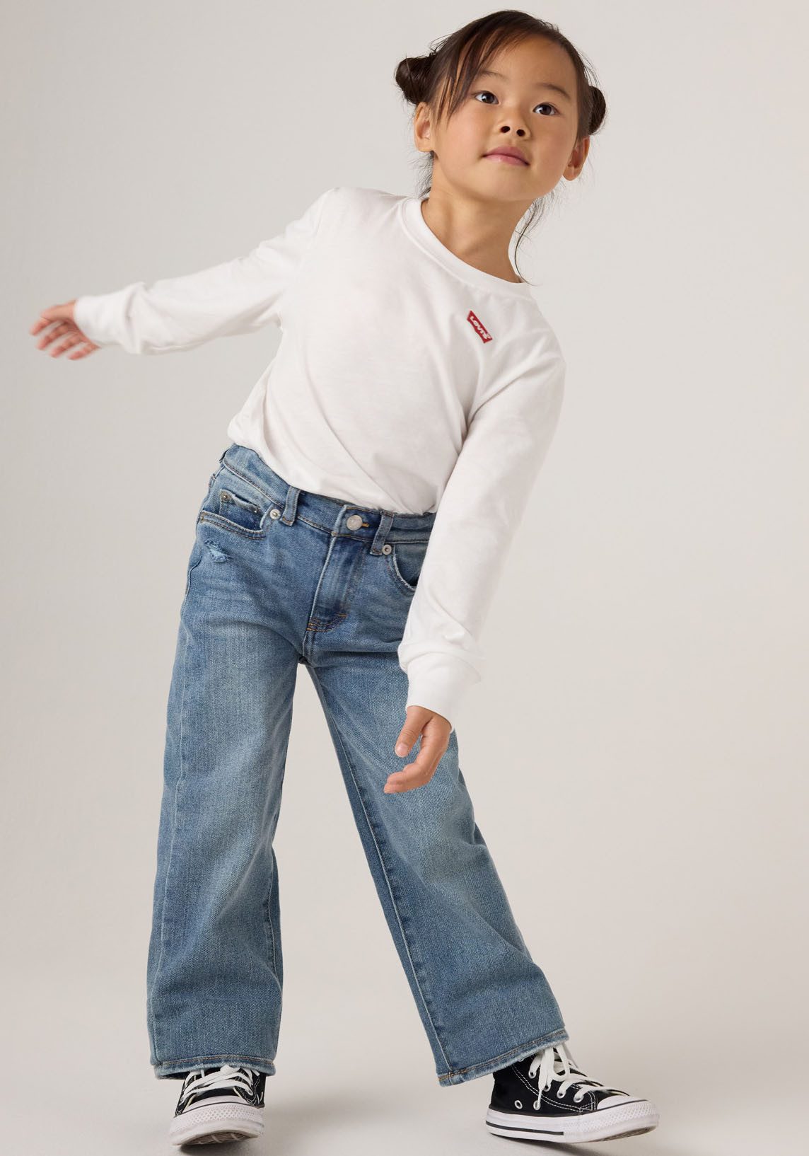 Levi's® Kids 5-Pocket-Jeans LVG WIDE LEG JEANS mit weitem Bein - for GIRLS