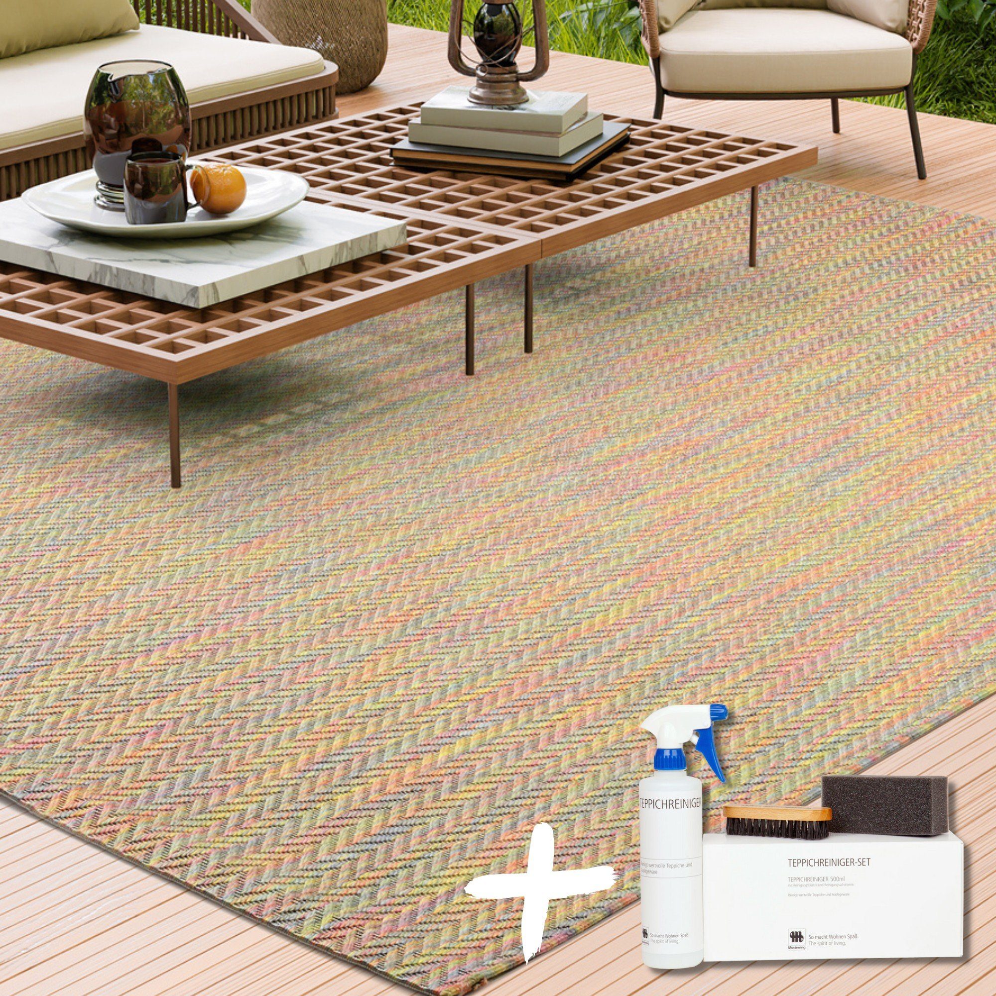 Musterring Teppich CAPRI, rechteckig, UV-Beständig