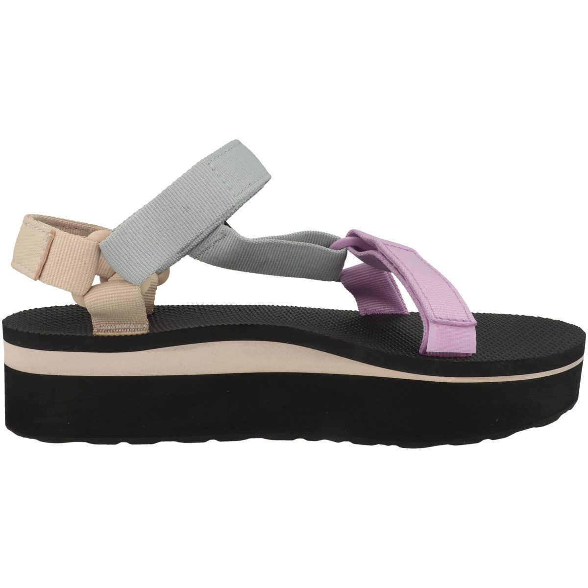 Teva Flatform Universal Damen Sandale Sandaletten, Sommerschuhe, Badeschuhe, Riemchen, Schlappen