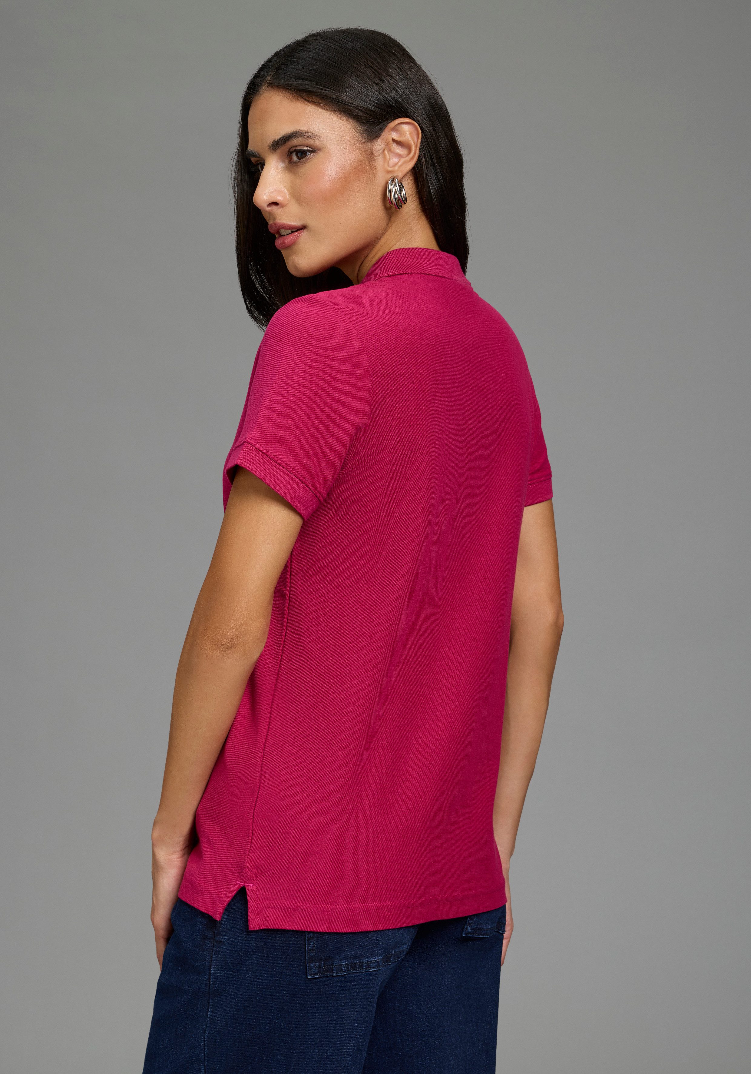 Eastwind Poloshirt (Packung, 2-tlg., 2er-Pack) figurumspielende Passform, Polokragen, Basic-Stil