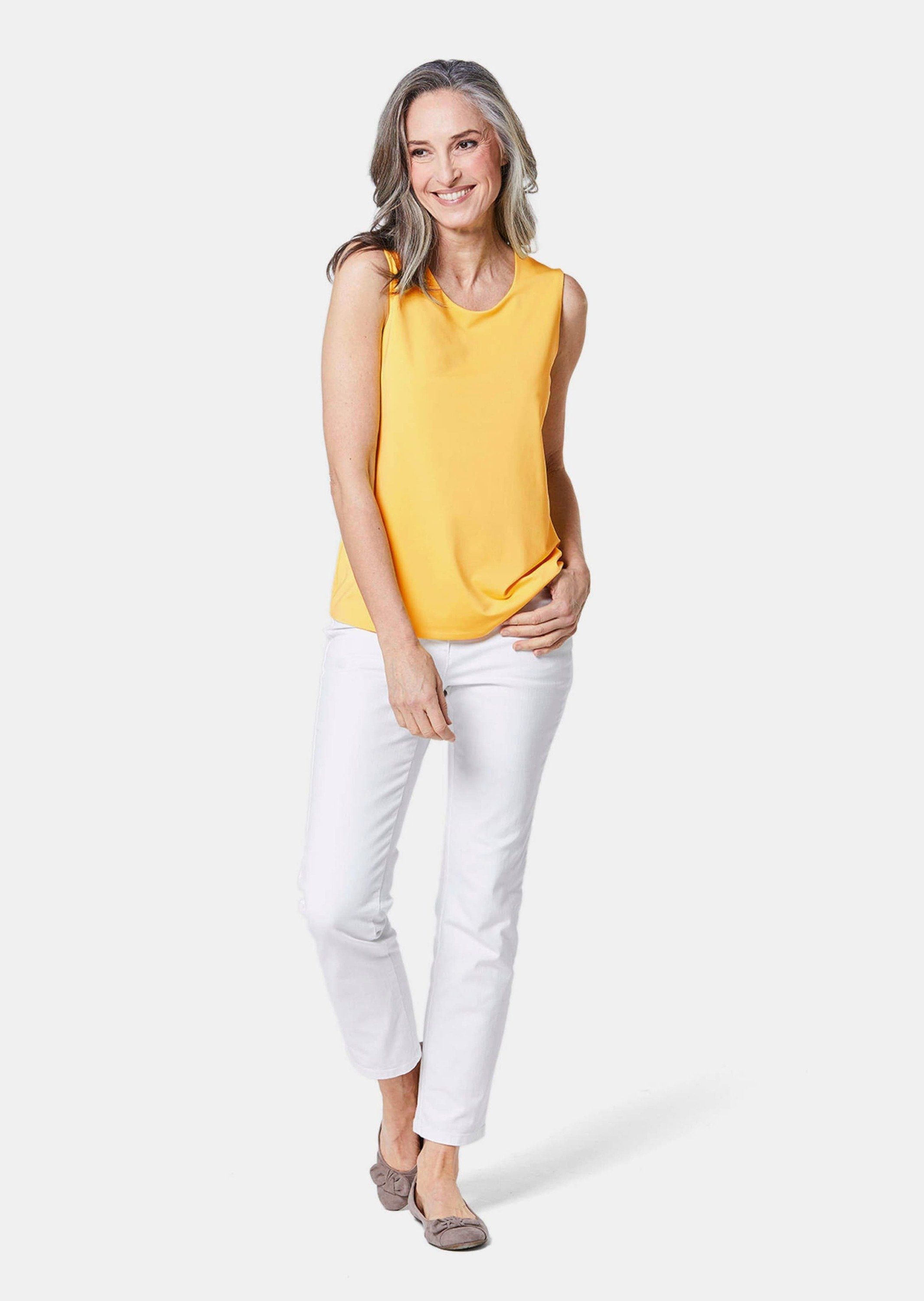 GOLDNER Shirttop Gepflegtes Top in formstabiler günstig online kaufen
