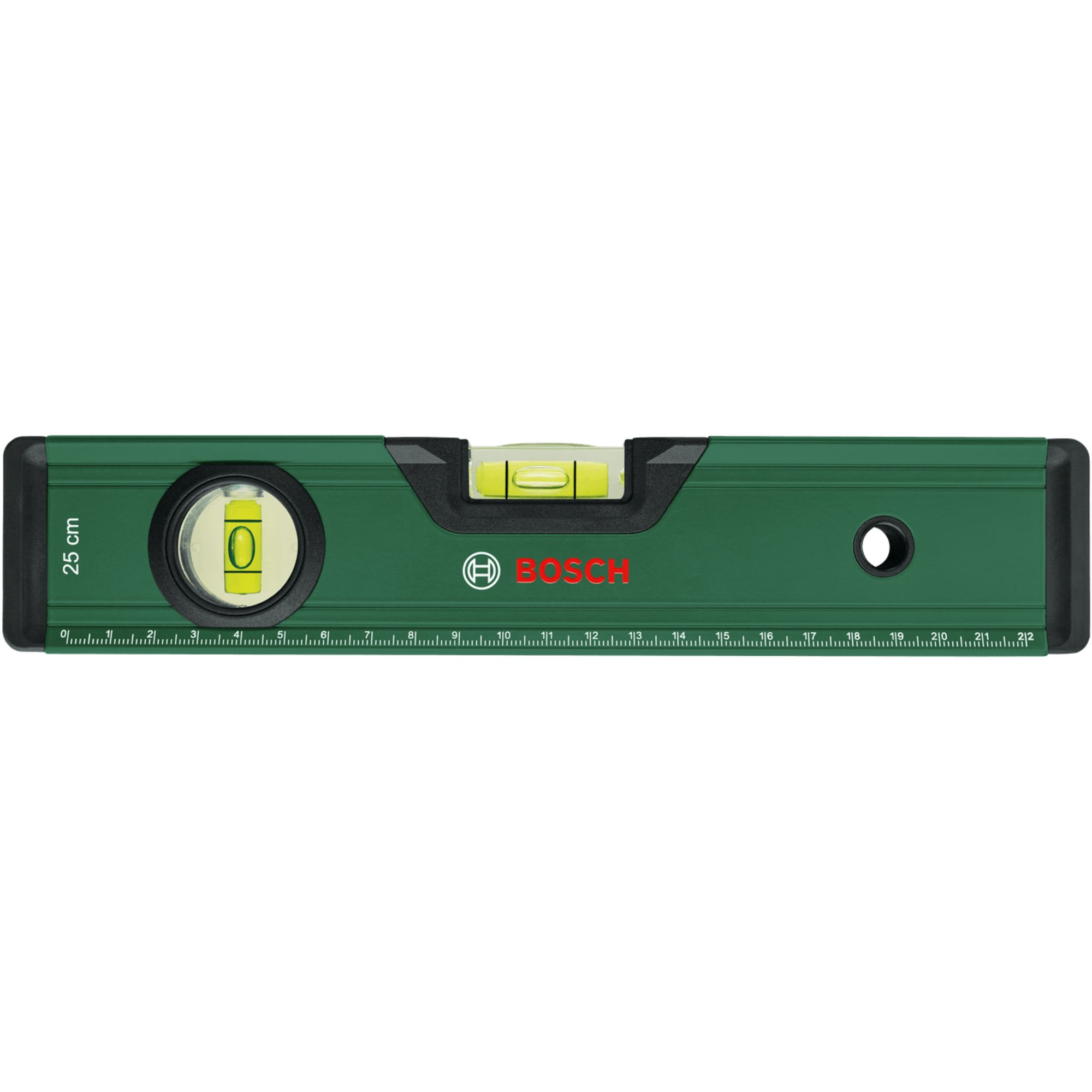 BOSCH Zollstock Bosch Heimwerken & Garten DIY Wasserwaage 25cm, (mit V-Nut und