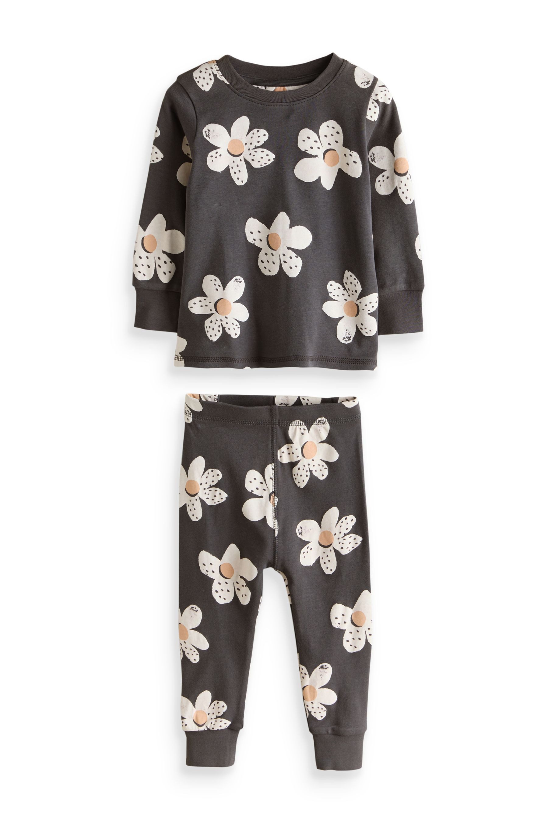 Next Pyjama Schlafanzüge mit floralem Muster, 3er-Pack (6 tlg)
