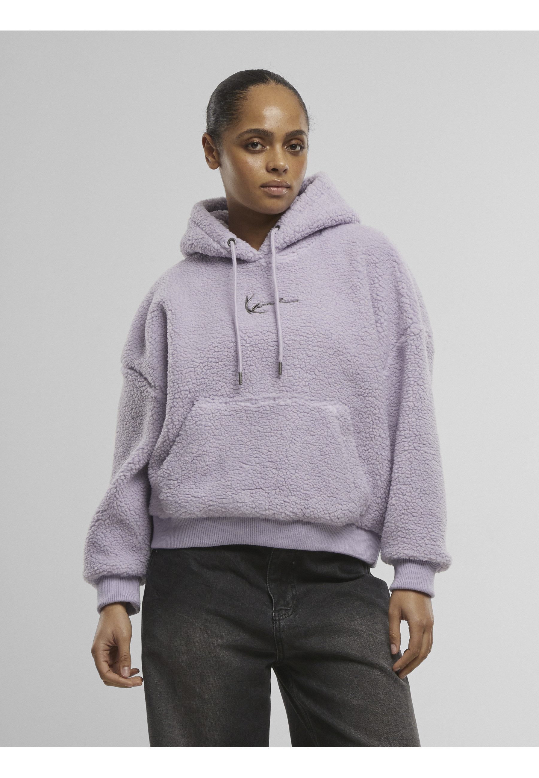 Karl Kani Kapuzenpullover Karl Kani KK Metal Signature Teddy Os Hoodie (1-tlg)