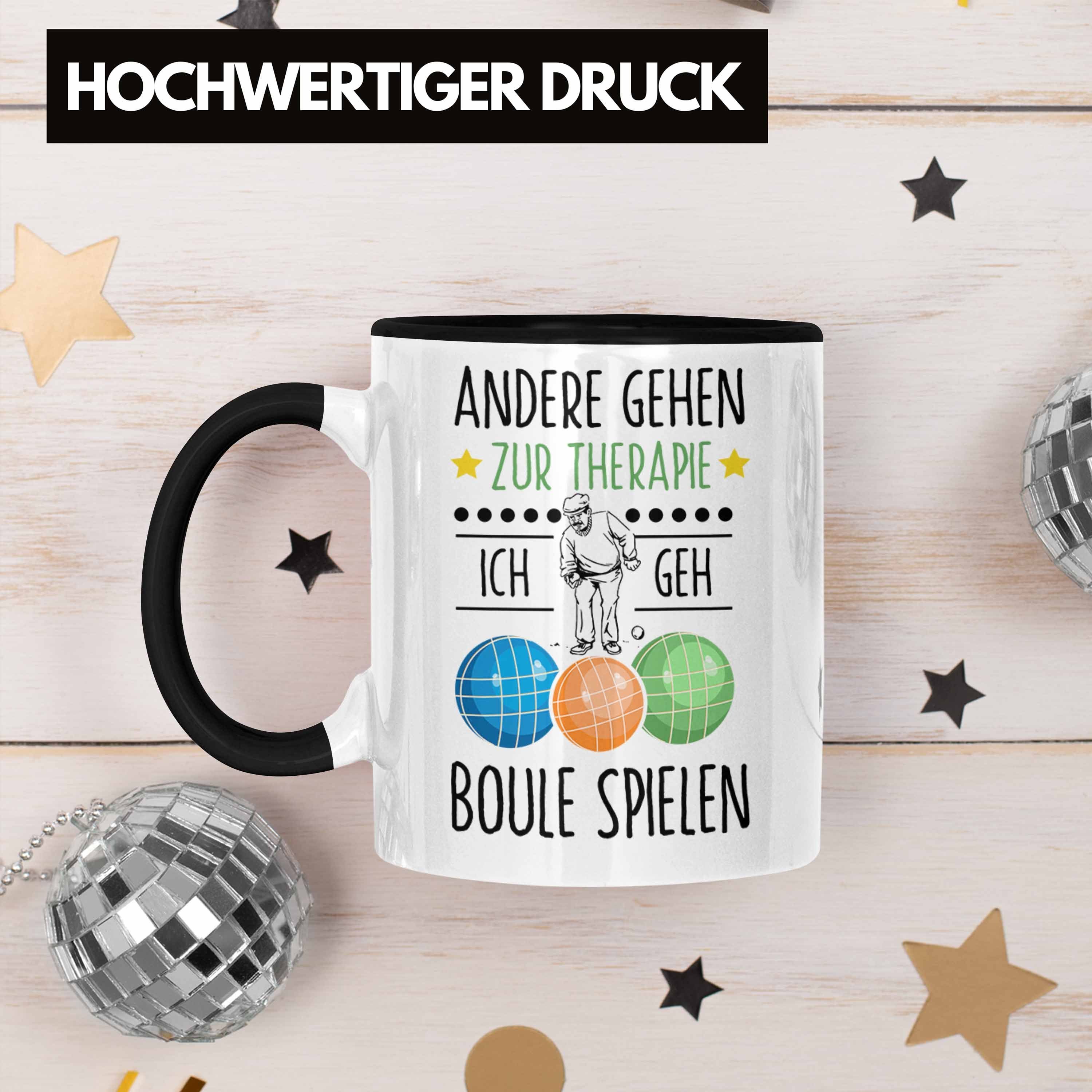 Schwarz Boule Gehen Trendation Spruch Tasse Zu Geschenk Geschenkidee Andere Tasse Boule-Spieler