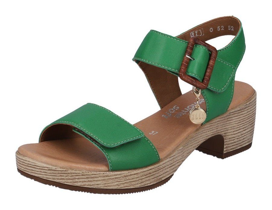 Remonte ELLE-Collection Sandalette mit Klettverschlüssen grün | Sandaletten