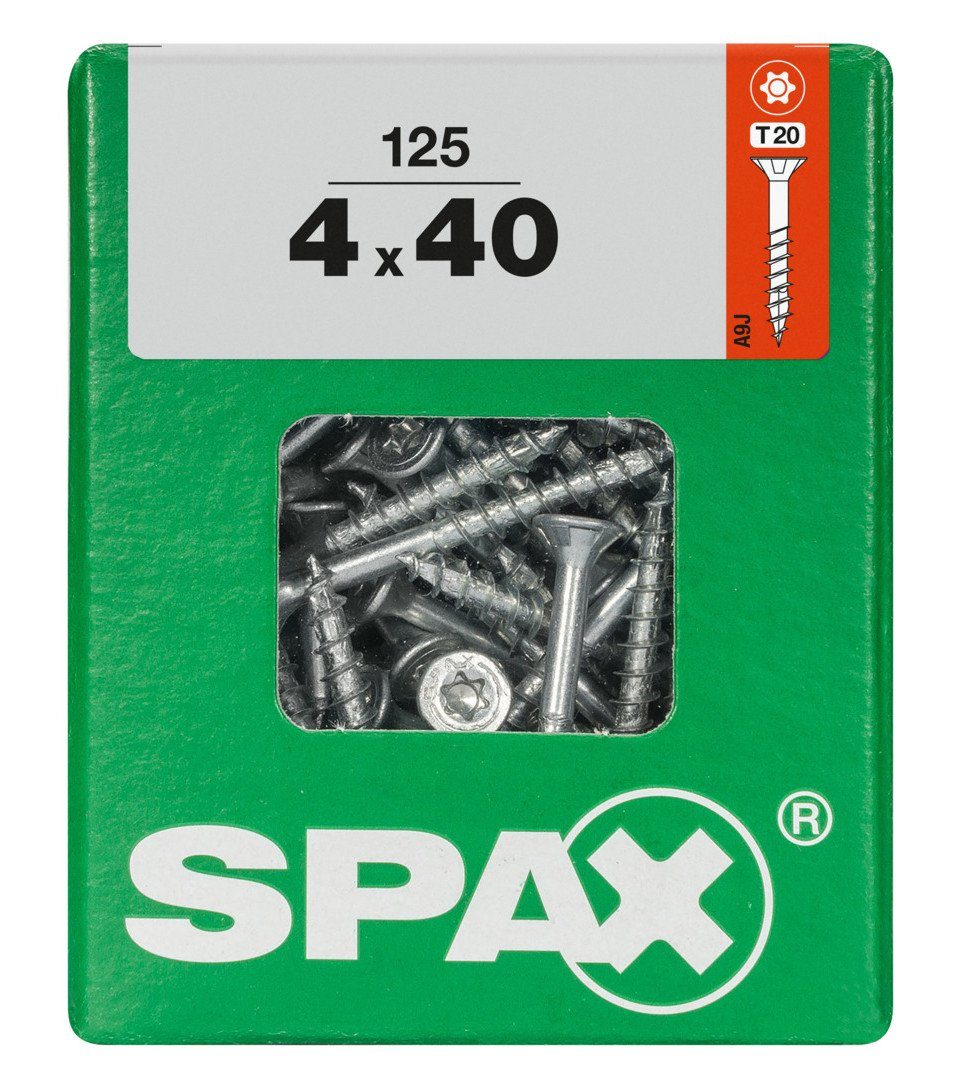 SPAX Holzbauschraube Spax Universalschrauben 4.0 x 40 mm TX 20 - 125