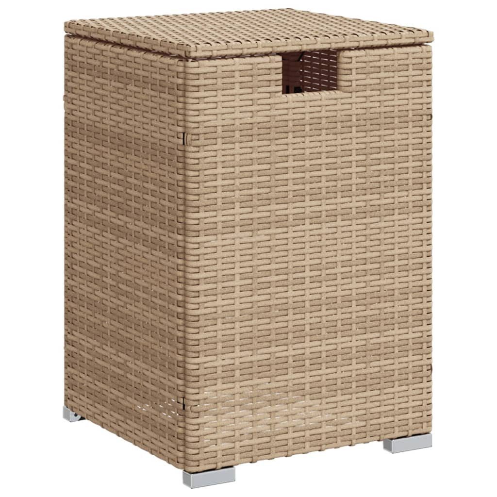 vidaXL Gartentisch Propan-Tank-Verstecktisch Beige 40x40x60 cm günstig online kaufen