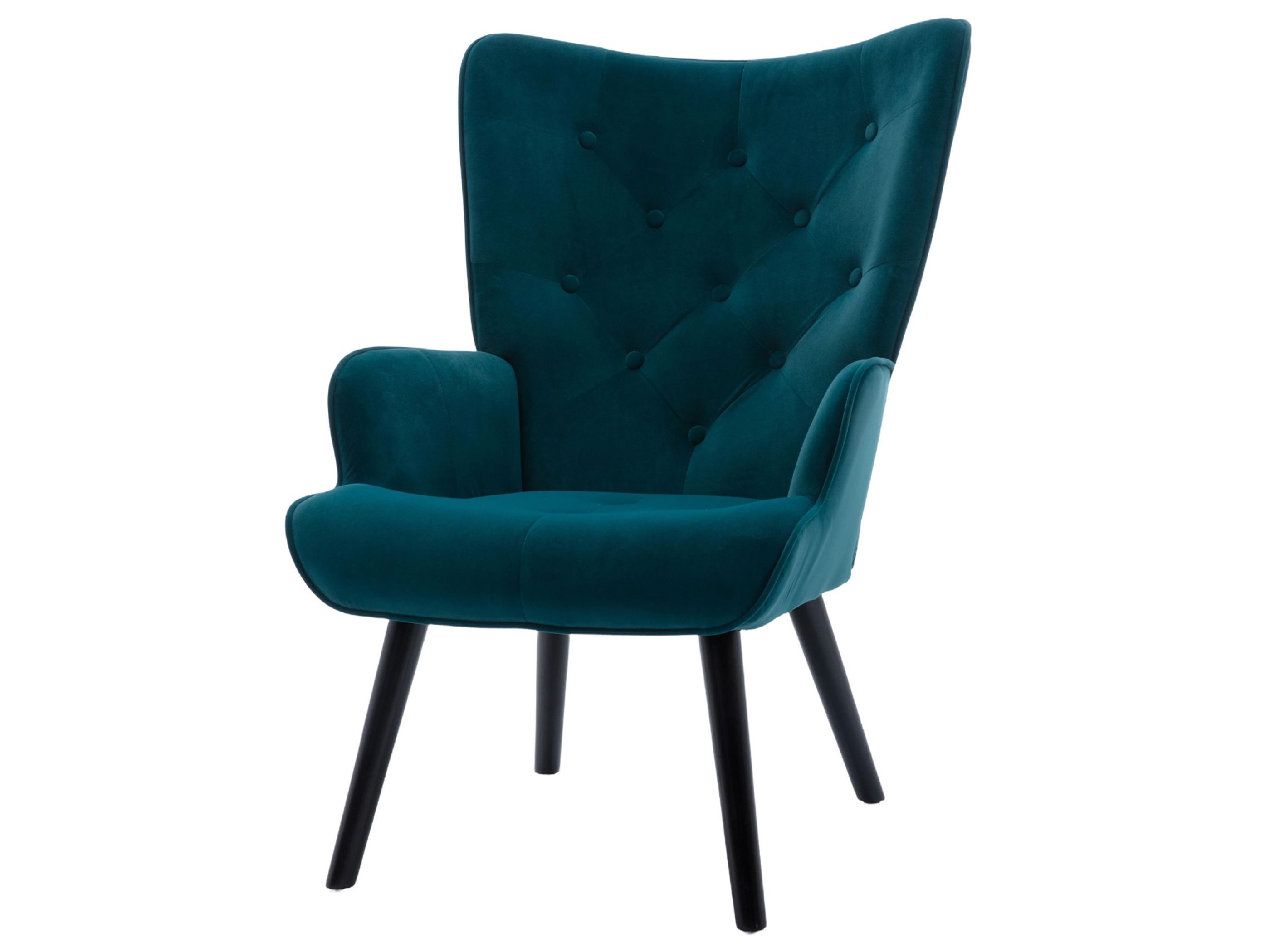 SeedWave Ohrensessel Bequemer Wing Chair, Ergonomischer Hochlehnsessel, Retro-Stil, Retro-Design, Massiver Holzrahmen, Gemütlich & Langlebig