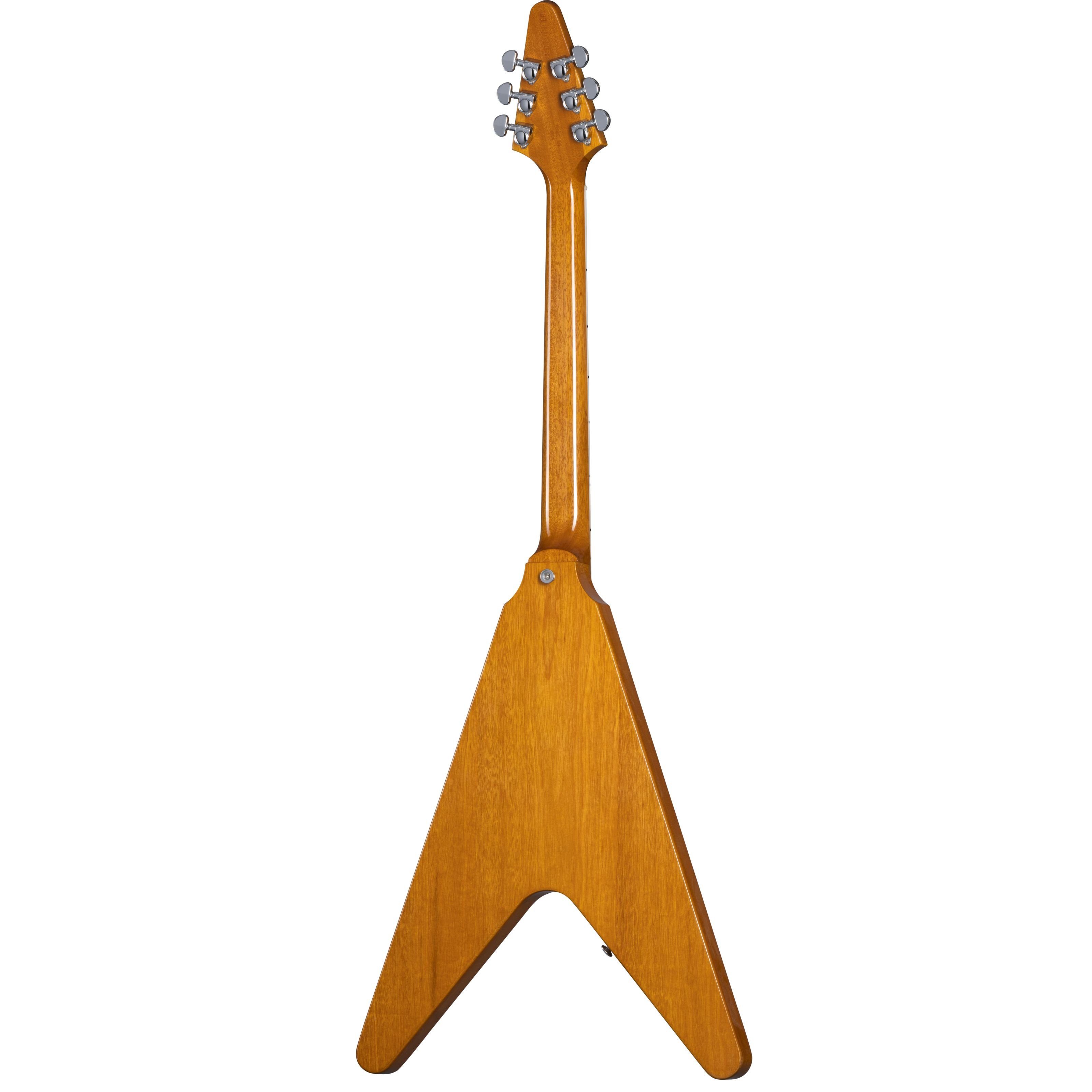 Gibson E-Gitarre, E-Gitarren, Andere Modelle, 70s Flying V Antique Natural - E-Gitarre