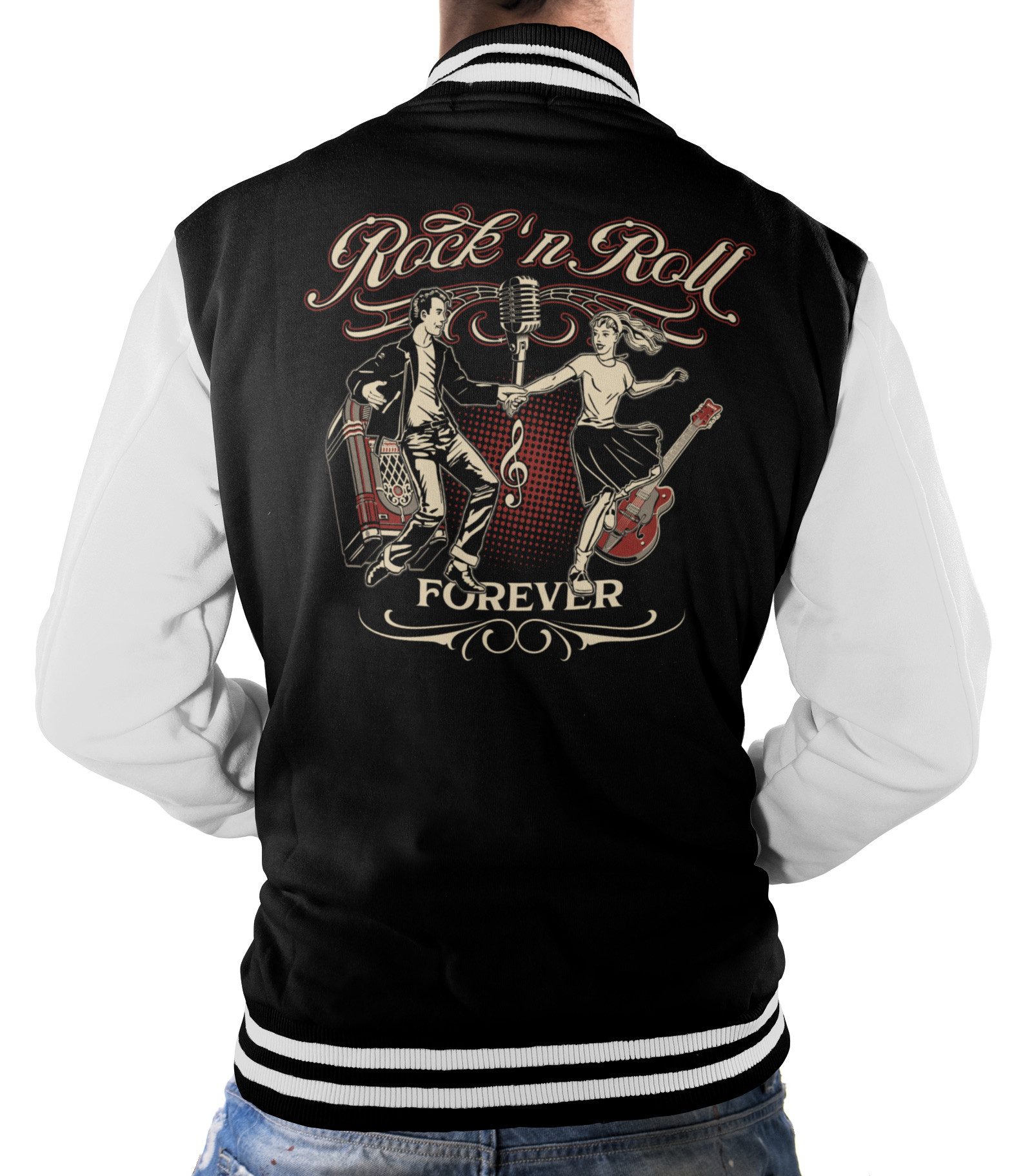 GASOLINE BANDIT® Collegejacke für Rockabilly Rock'n günstig online kaufen