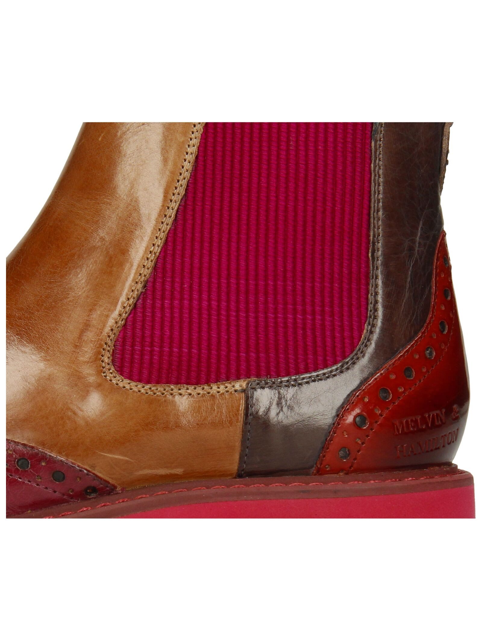 Melvin & Hamilton Melvin & Hamilton Stiefelette Leder/Textil Stiefelette