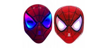 Festivalartikel Verkleidungsmaske Maske von Avengers Spider-Man LED mit leuchtenden Augen, (1-tlg)