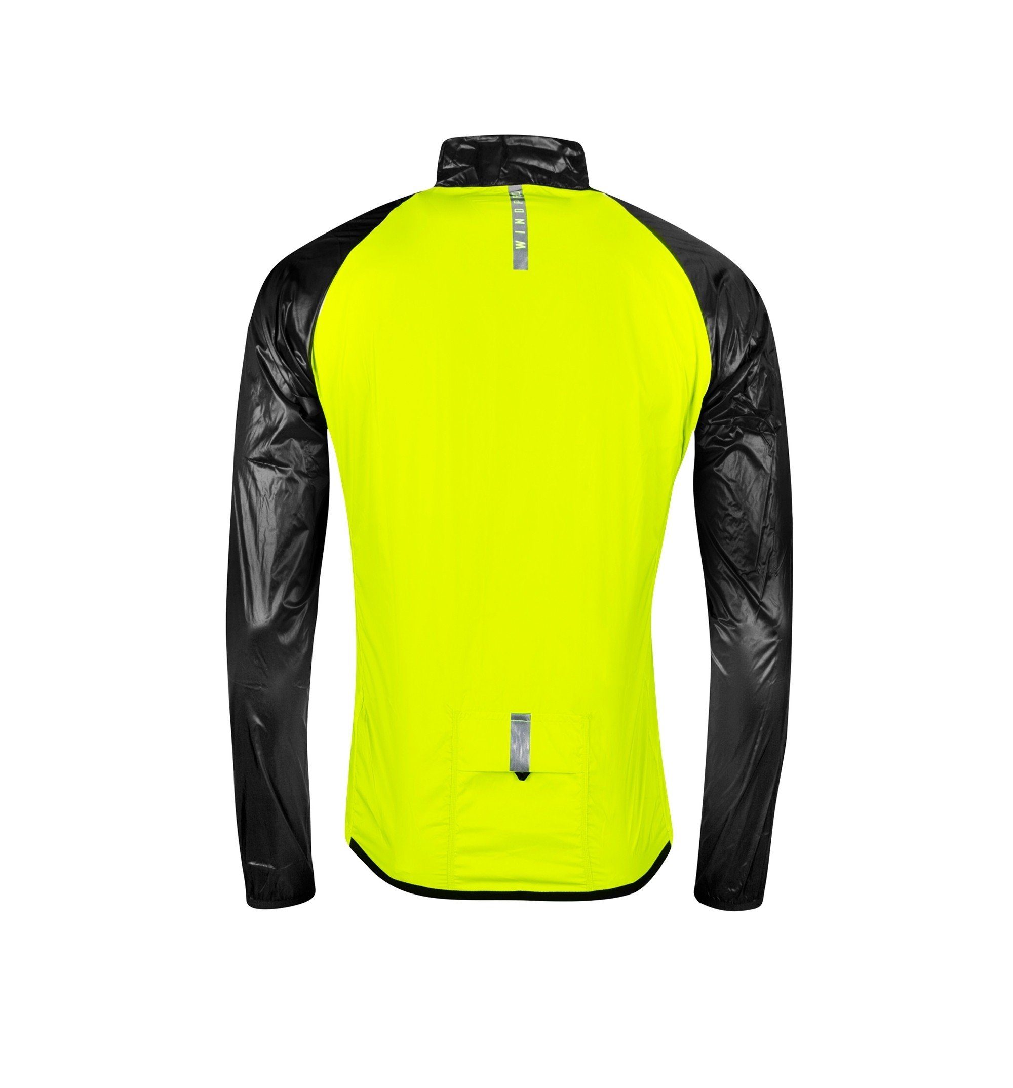 FORCE Fahrradjacke Jacke FORCE WINDPRO KID 128 - 164 fluo-schwarz +10 °C bi günstig online kaufen