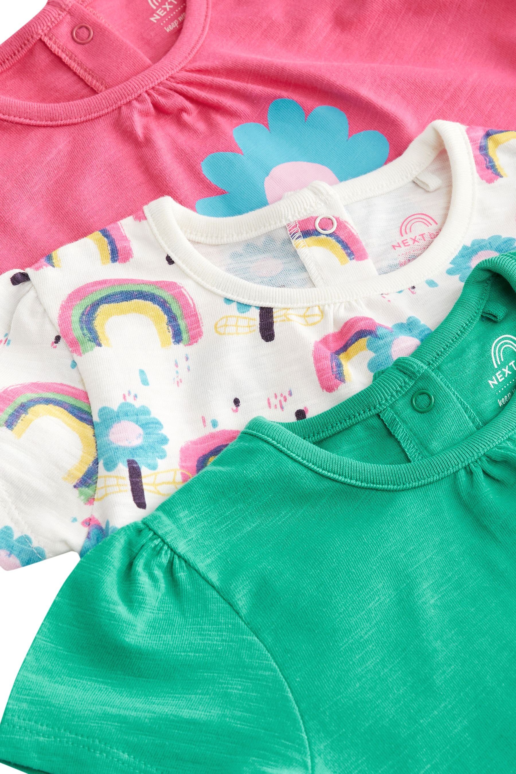 Next T-Shirt & Shorts Baby-T-Shirt und Set Green 6-teiligen (6-tlg) im Shorts