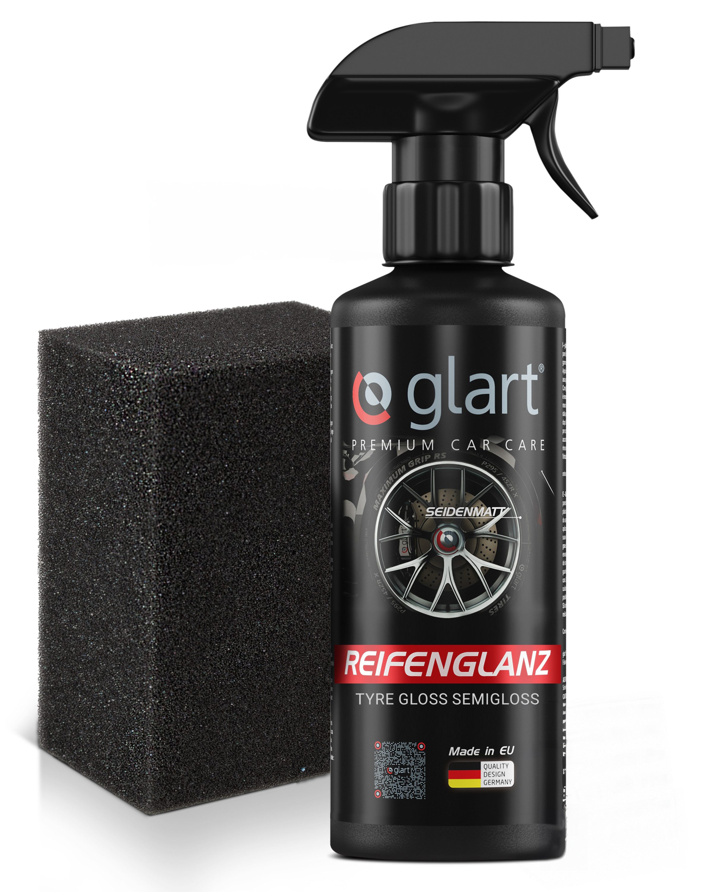 Glart 45RK Auto Reifenglanz-Autoreifen Pflege für matten Seidenglanz-500ml Auto-Reinigungsmittel