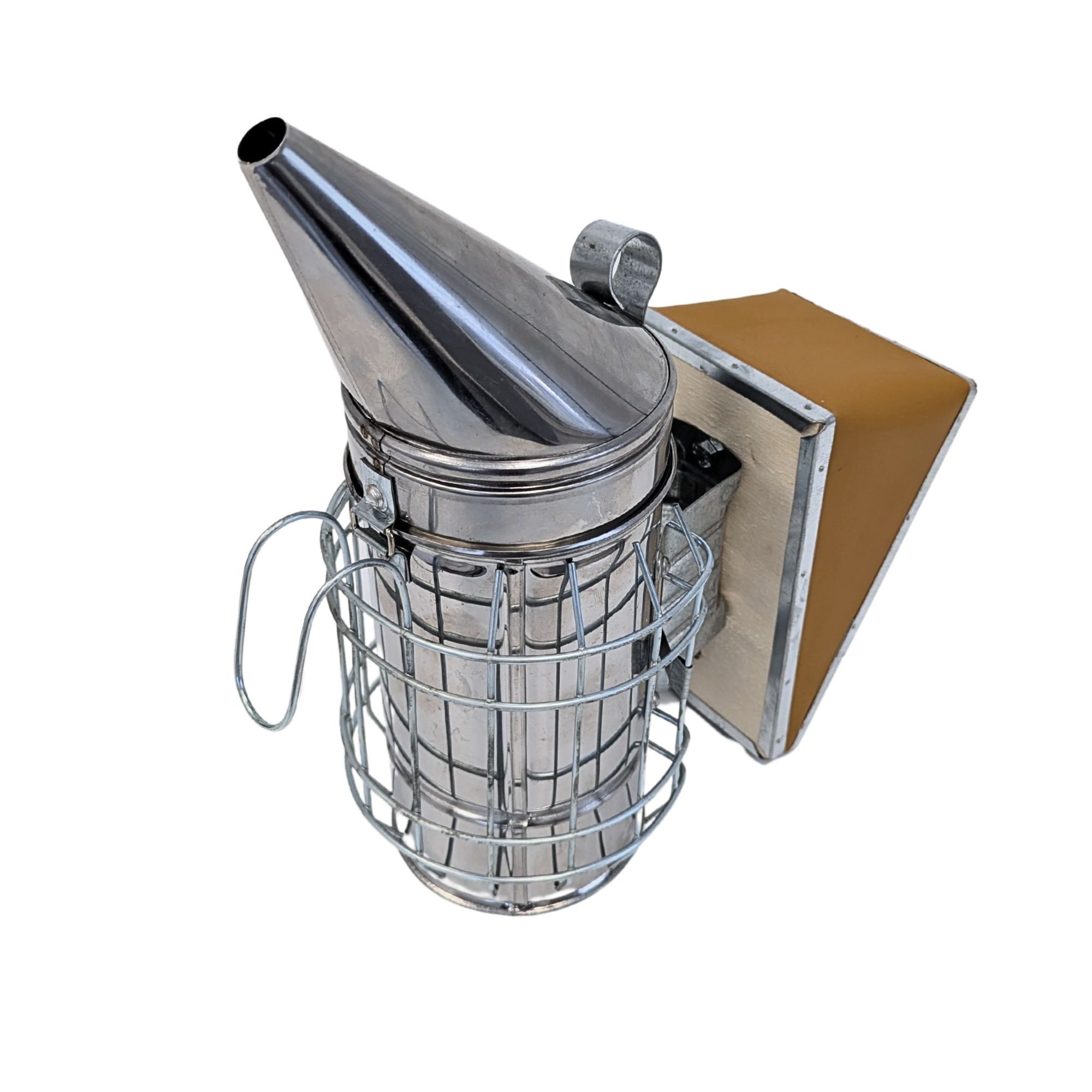 BENKA Bienenbeute Bienen Smoker BASIC 30cm hoch Rostfrei (galvanisiert), 1-tlg., Rauchbläser, Imker von BENKA