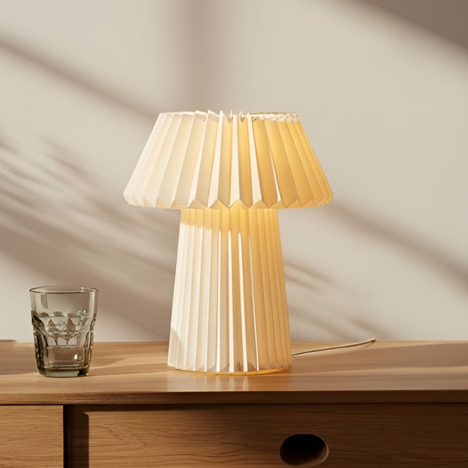 Lindby Tischleuchte Magali, Weiß IP20, 1 x 10 W LED