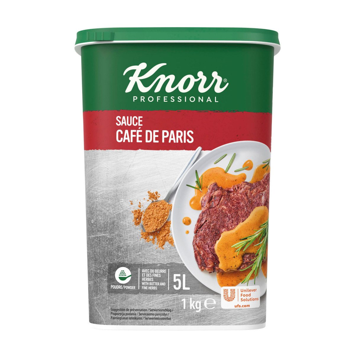 Knorr Saucen, Knorr Sauce Cafe de Paris cremig Großpackung für Gastro 1000g