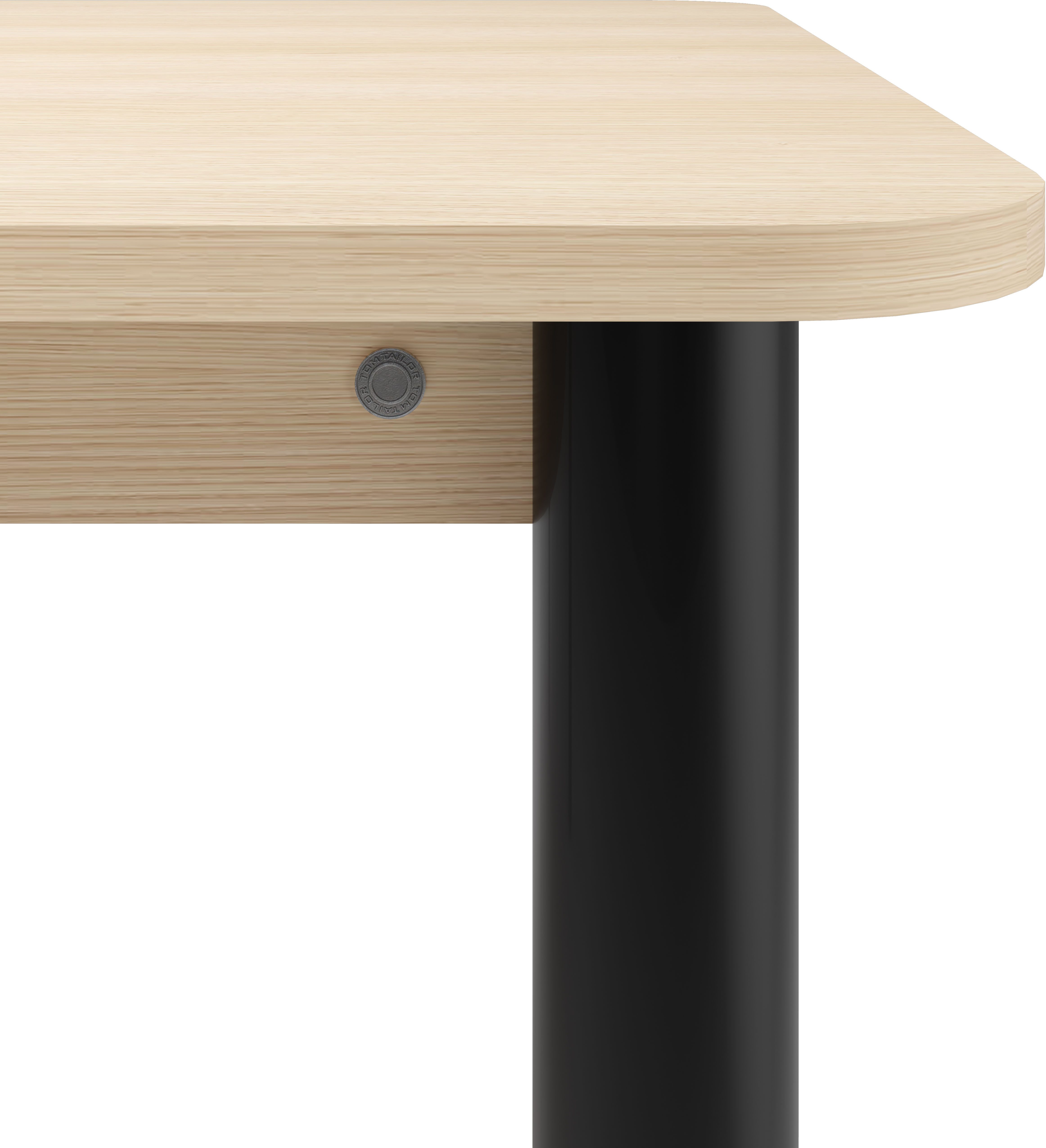 TOM TAILOR HOME Esstisch COLOR TABLE (1-St), Esstisch, 4-Fuß, 3 Größen, 3 Dekorfarben, 4 Fußfarben, ABS-Kante