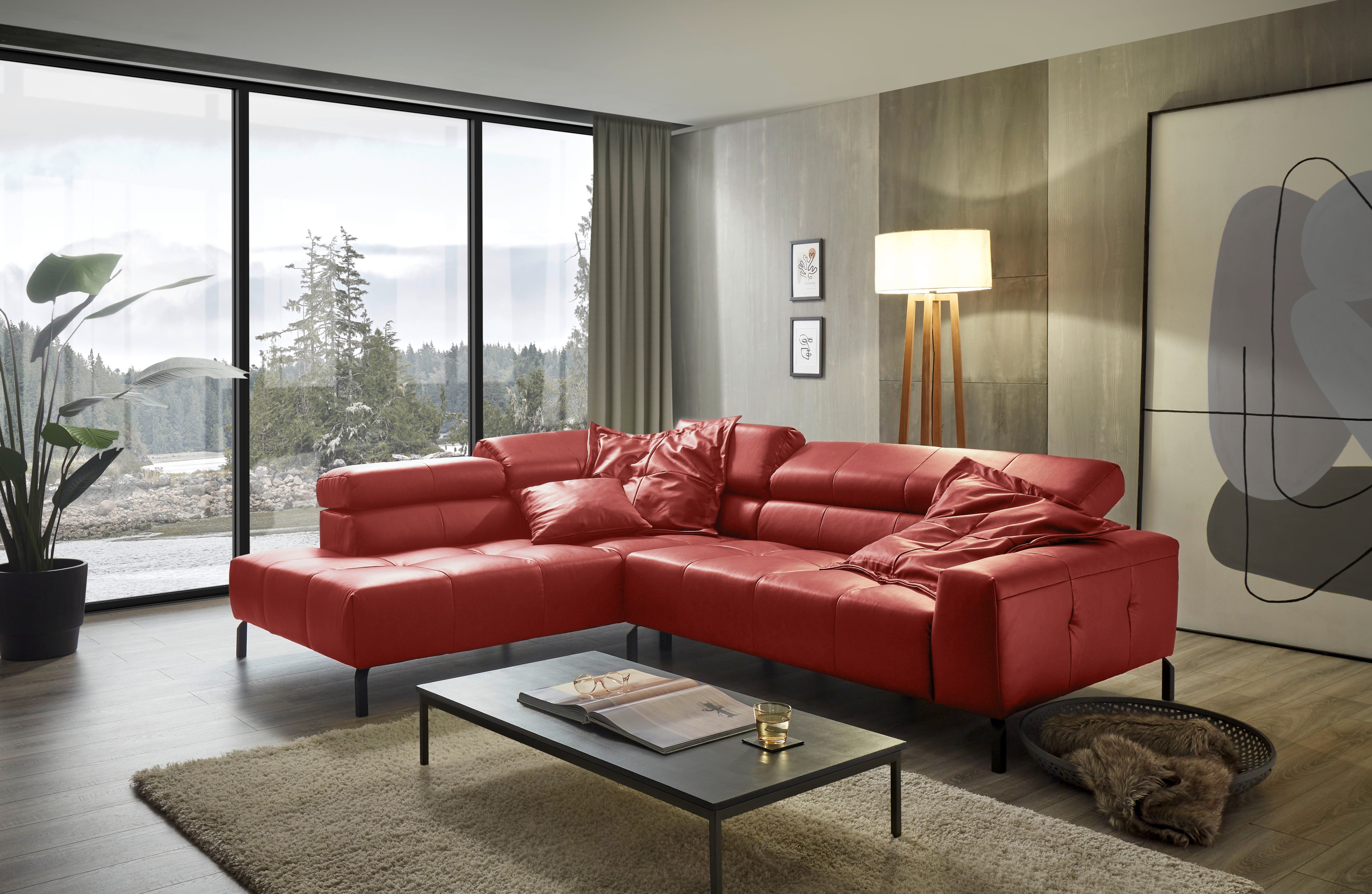 PLACES OF STYLE Ecksofa "Claya, L-Form, incl. Kopfteilverstellung, Breite 2 günstig online kaufen