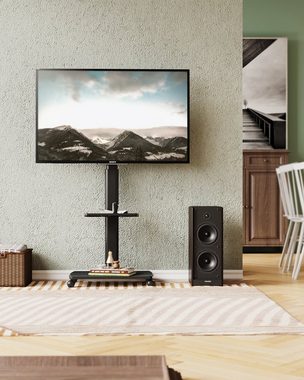 FITUEYES TV-Ständer, (bis 70,00 Zoll, mit Rollen)