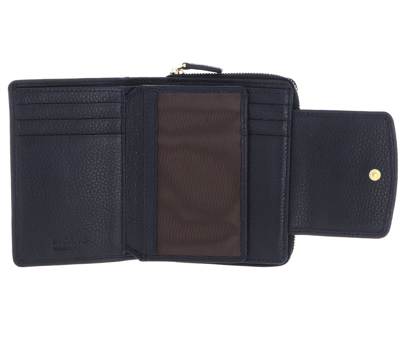 Picard Geldbörse Wallet, aus echtem Rindsleder mit RFID-Blocker Schutz