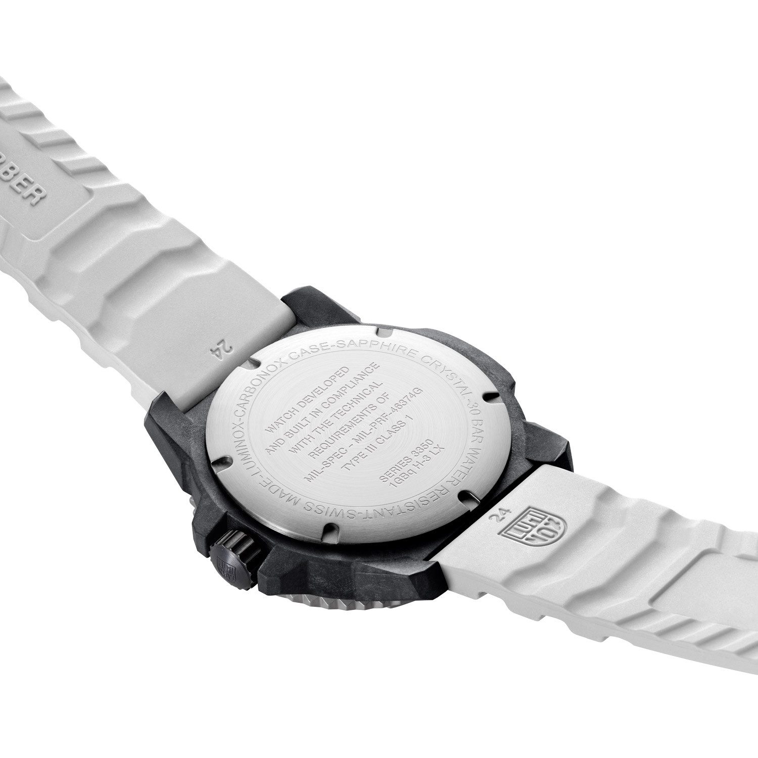 Luminox Taucheruhr XL.3359.SET, für Männer Weiß/Schwarz mit 2 Bändern