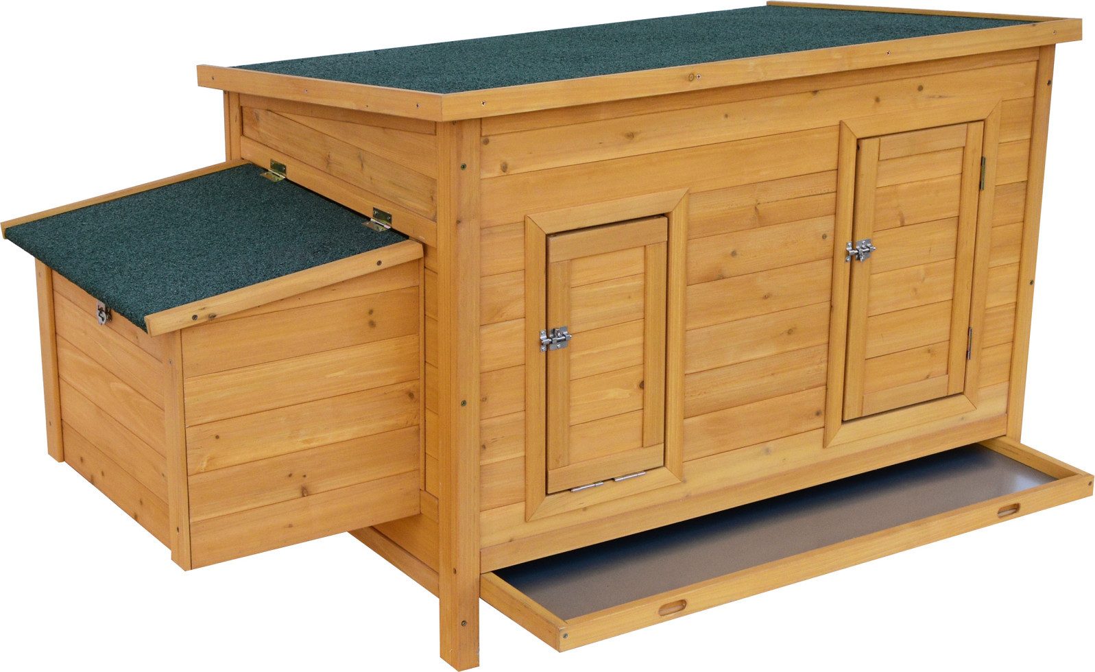 Trend Line Hühnerstall TrendLine Hühnerhaus Emma mit Bodenwanne 146 x 74