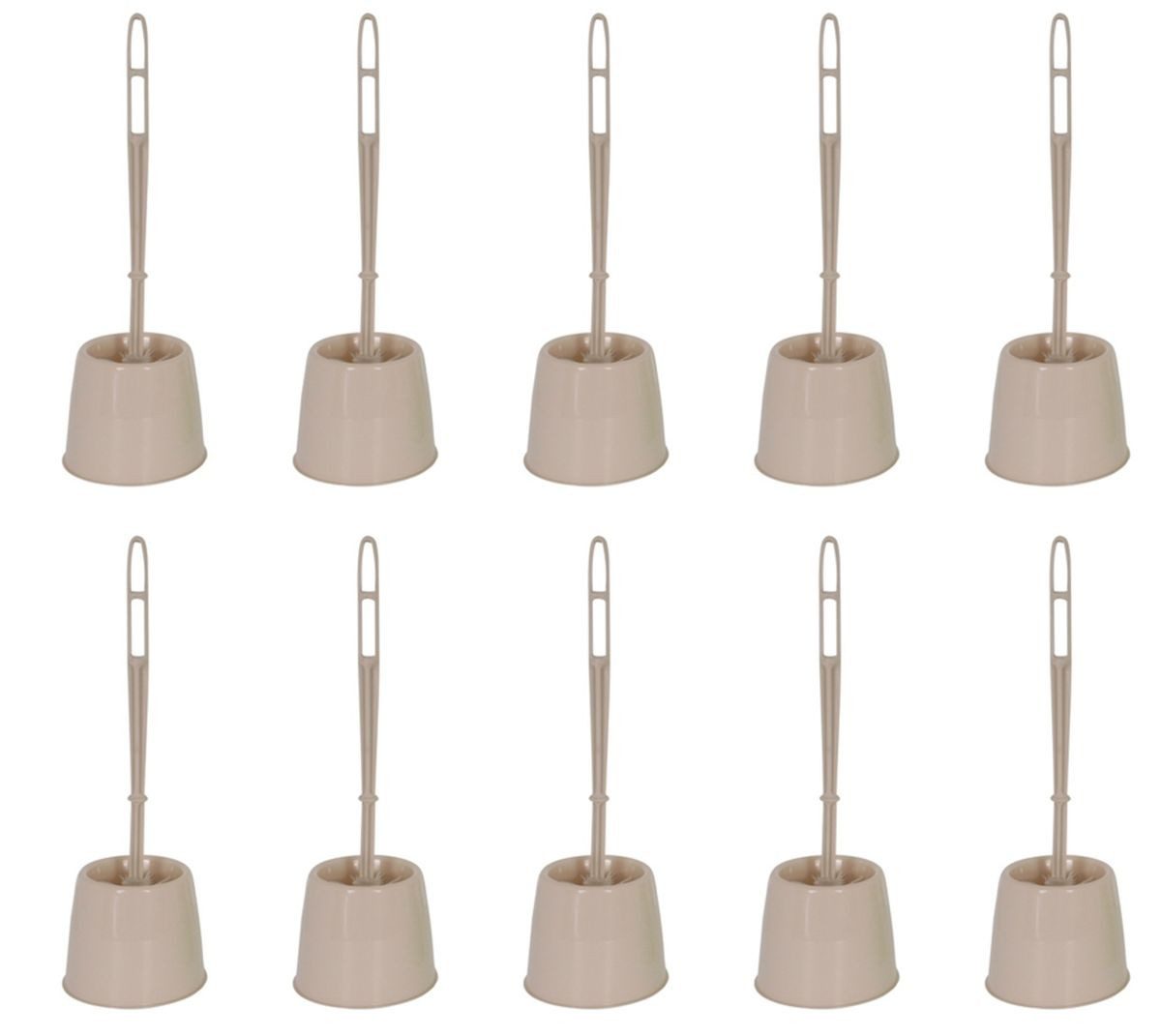 MSV WC-Reinigungsbürste MSV WC Bürste Beige 10er Set
