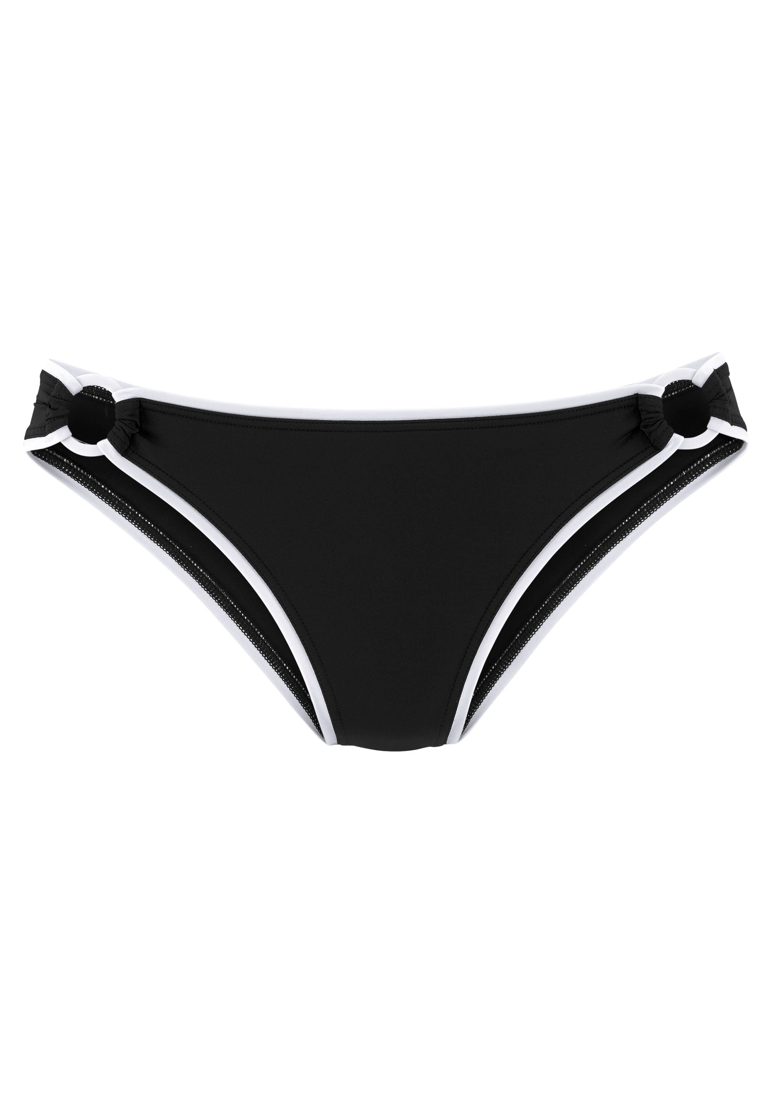 Vivance Bikini-Hose Lorena mit kontrastfarbenem Piping günstig online kaufen