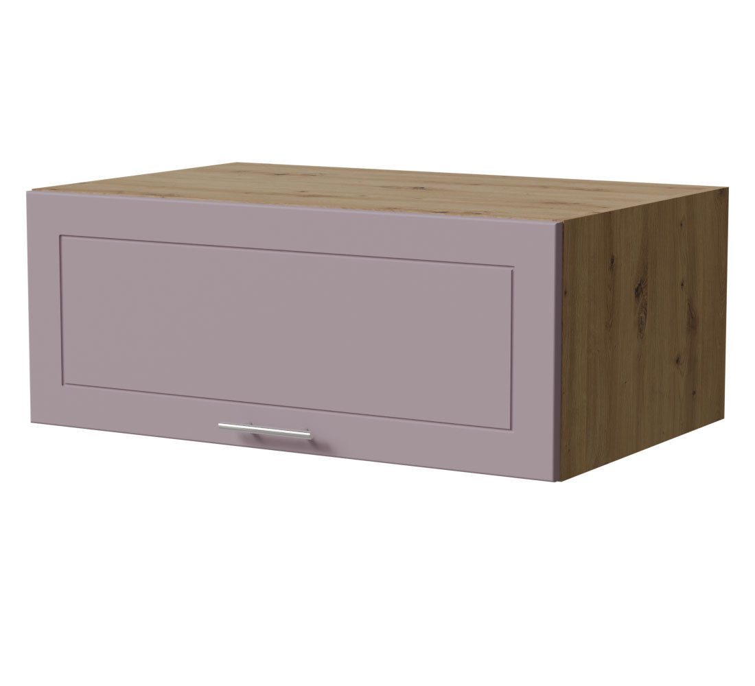 RAL 4009 pastellviolett matt | Korpus: Eiche Artisan