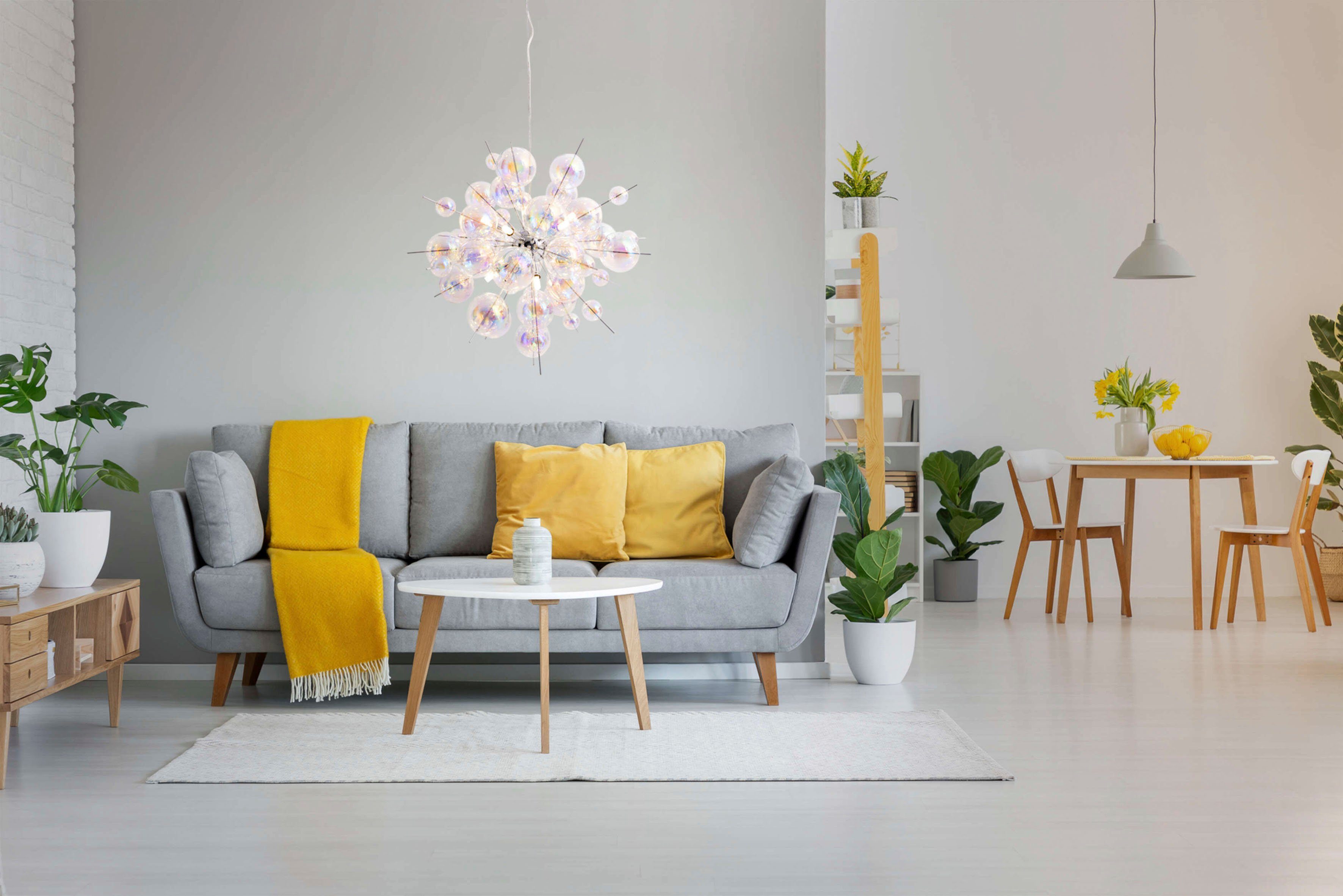 näve Pendelleuchte Explosion, ohne Leuchtmittel, irisierende, günstig online kaufen