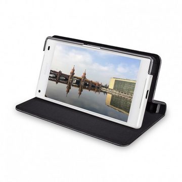 Artwizz Flip Case SeeJacket® Folio for Sony Xperia™ Z5 Compact, black