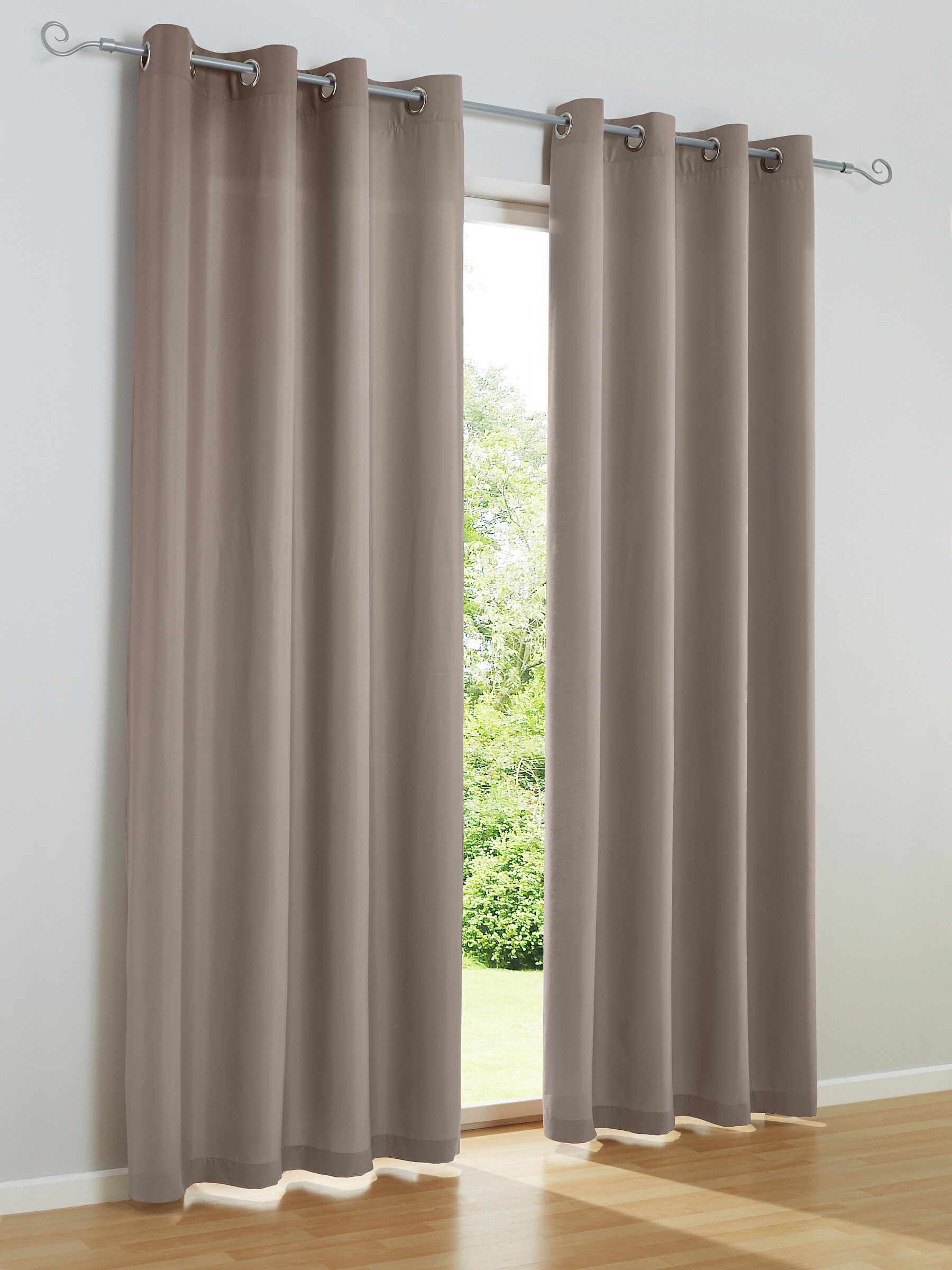 heine Gardine Dekoschal, Ösen (2 St), günstig online kaufen
