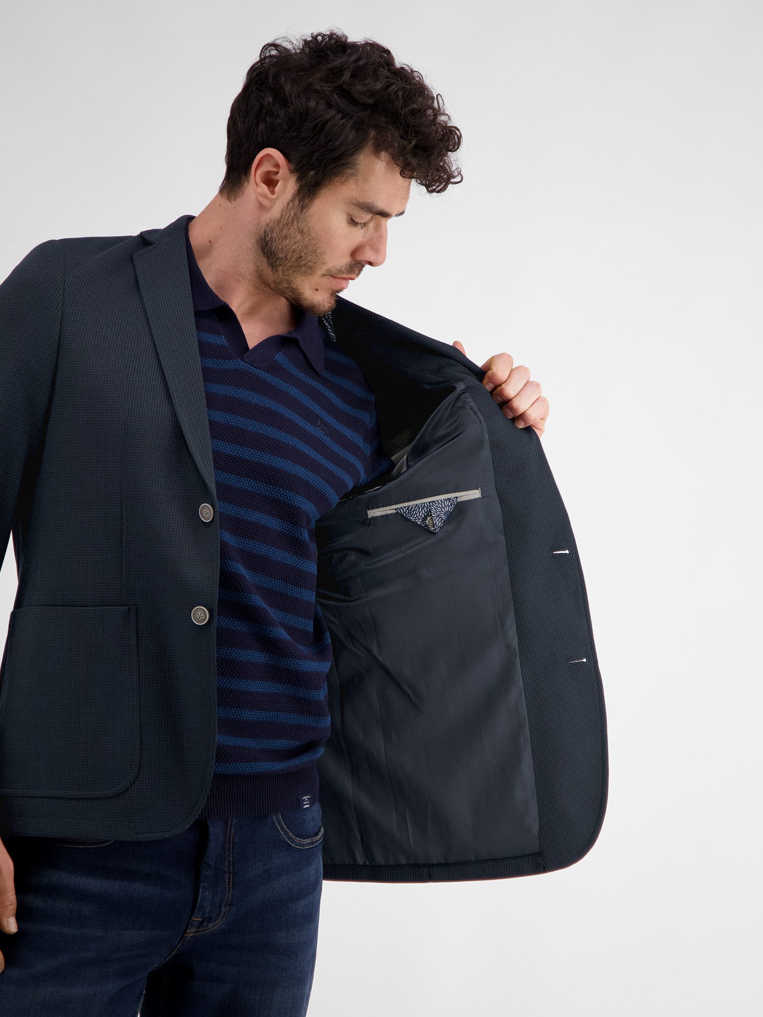 LERROS Jerseysakko Jerseyblazer