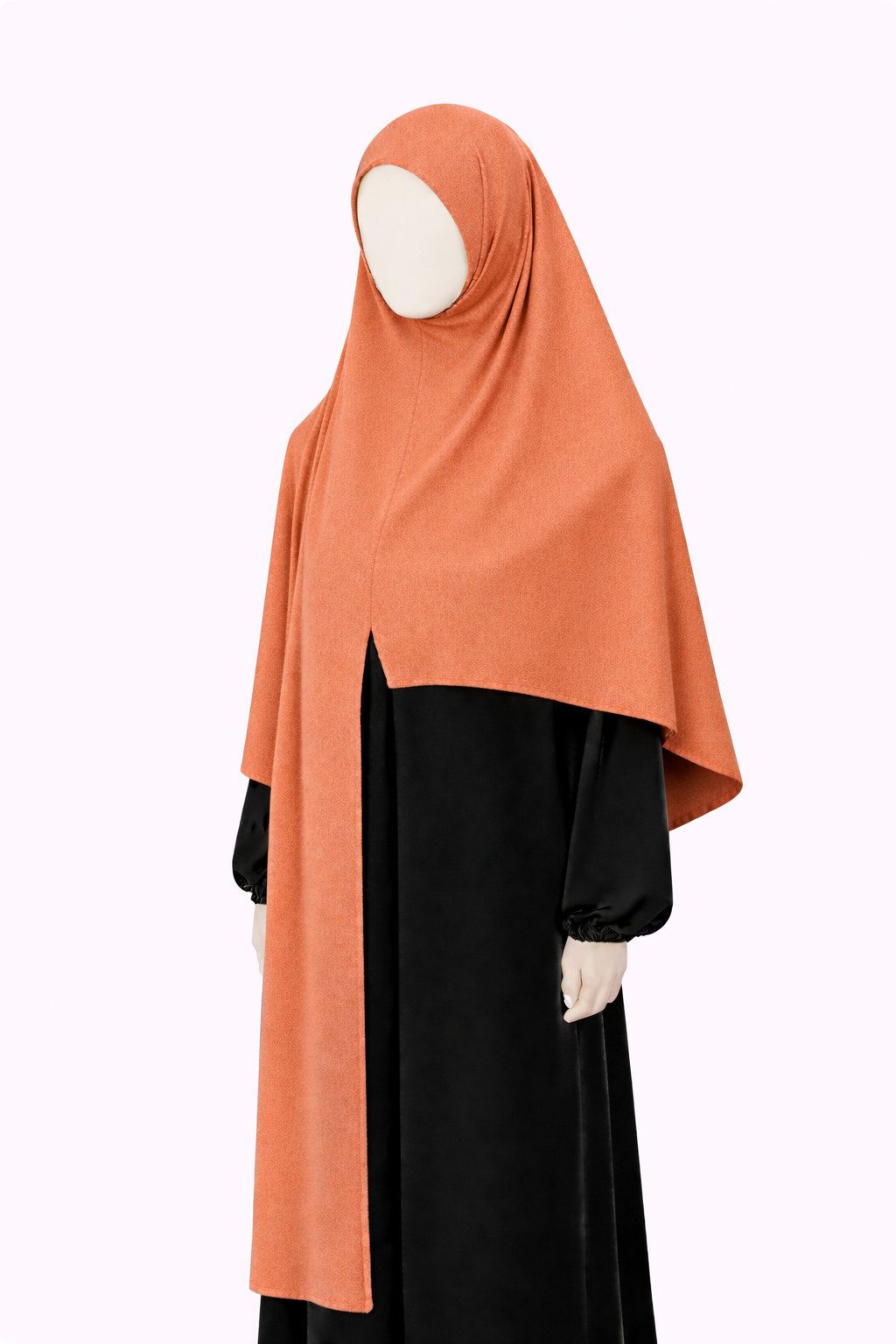 Aymasal Kopftuch Easy Jersey Hijab to-go Kopftuch Schal Tuch Islam Extra lang 180x70, (Einzelstück, 1-St. Einzelartikel), Easy Hijab mit Frontnaht aus Viskose Stretch Komfort