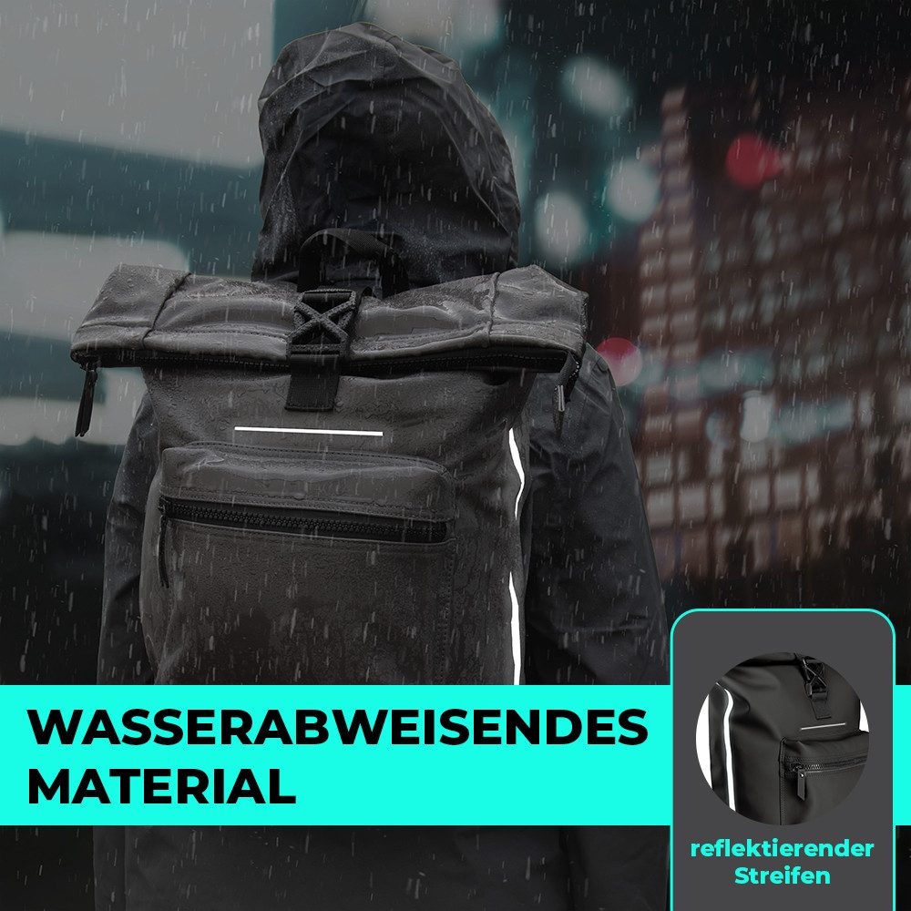 Langenberg Notebook-Rucksack LANGENBERG Laptop Rucksack 2.0 [Wasserabweisend] 30 Liter Volumen, ☑ UNSERE EMPFEHLUNG