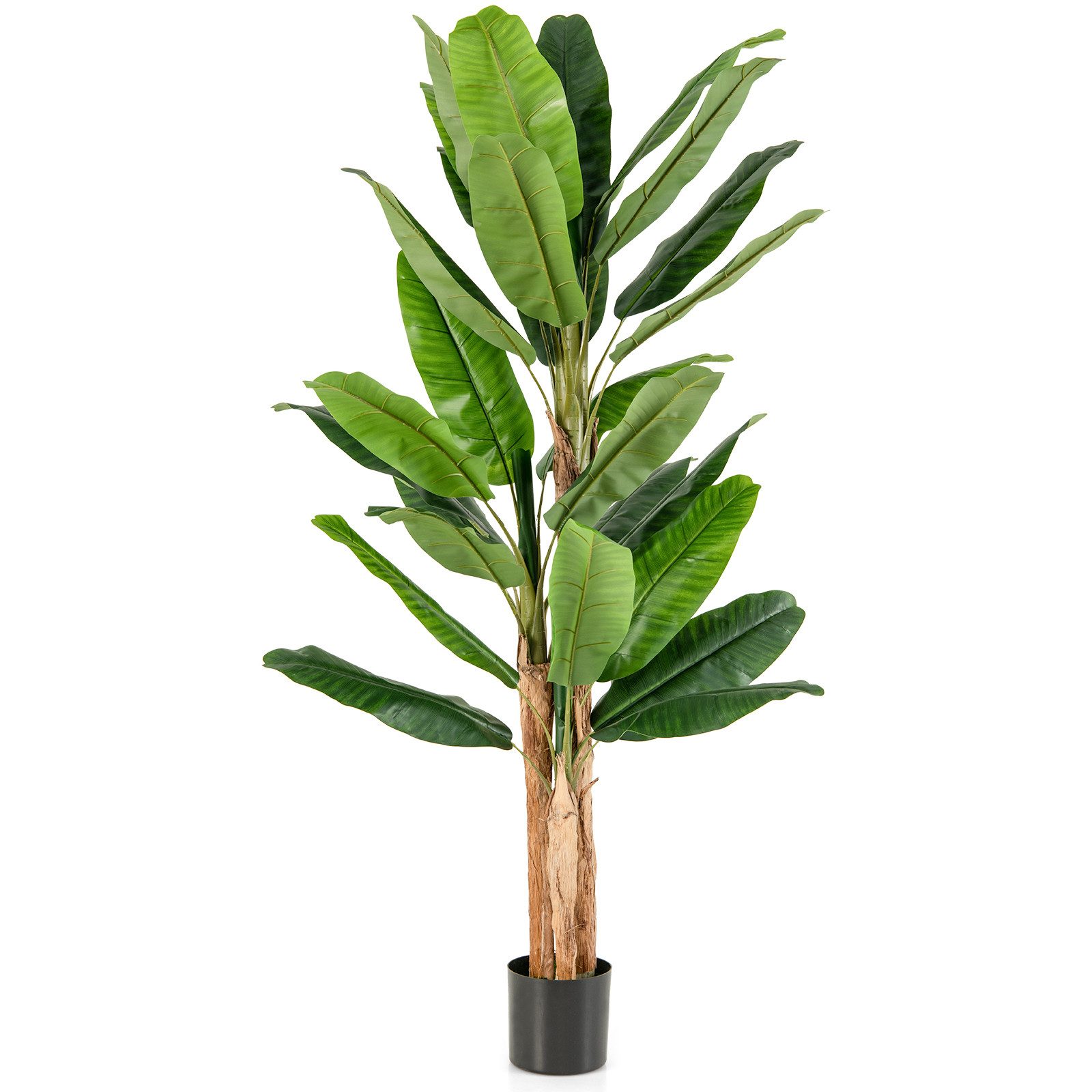 Kunstpflanze Bananenbaum, KOMFOTTEU, Höhe 195 cm, günstig online kaufen