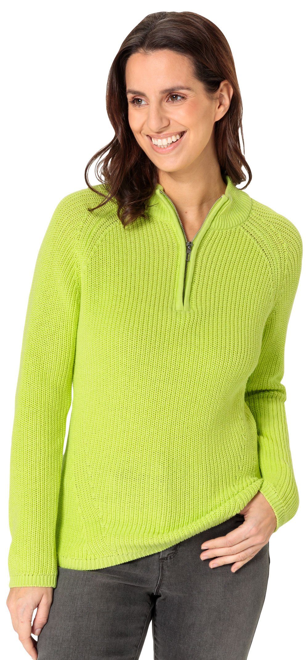 Emilia Parker Stehkragenpullover modern und trendstark