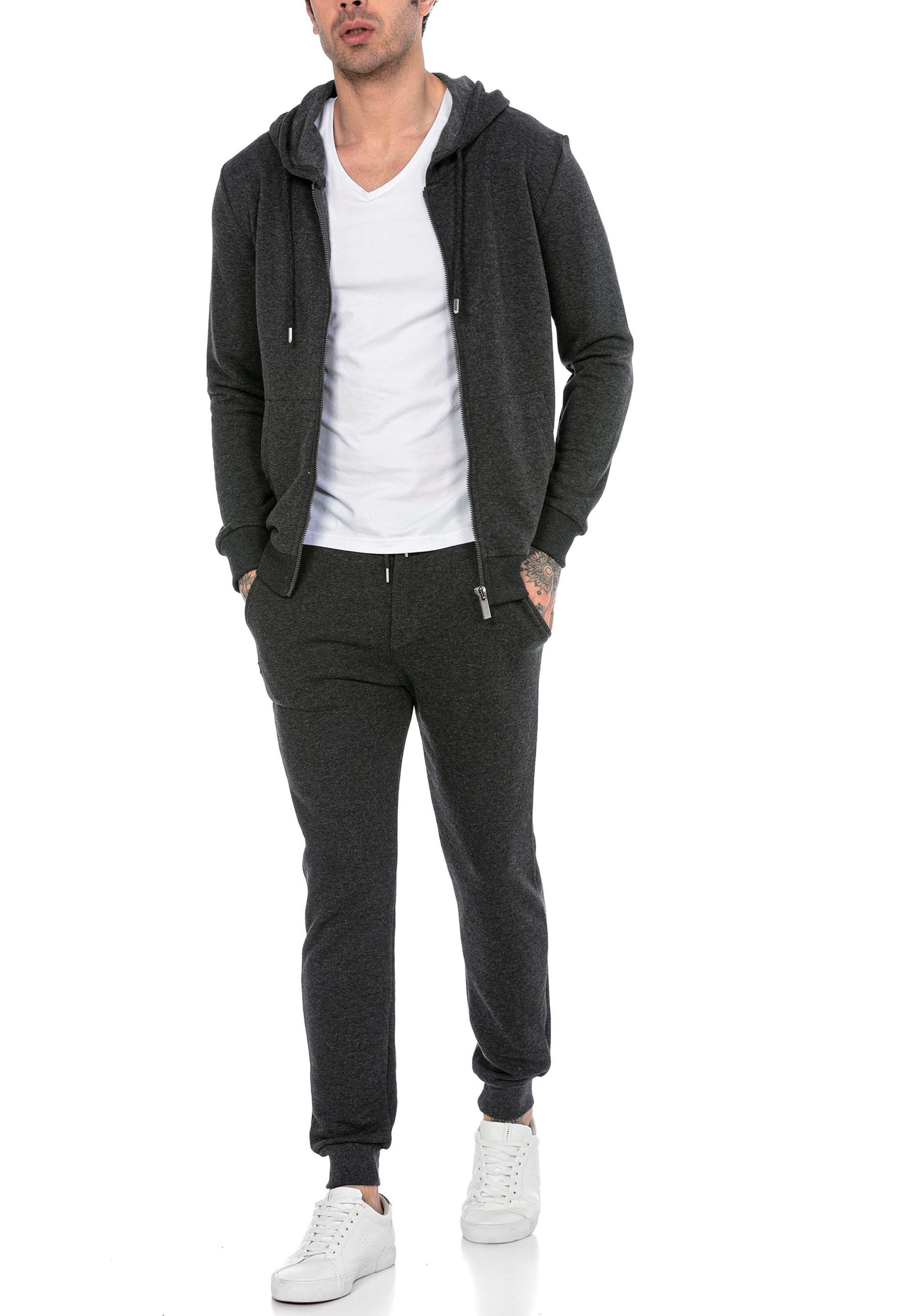 RedBridge Jogginganzug Red Bridge Herren Jogginganzug Sweat Suit Set Sweatj günstig online kaufen