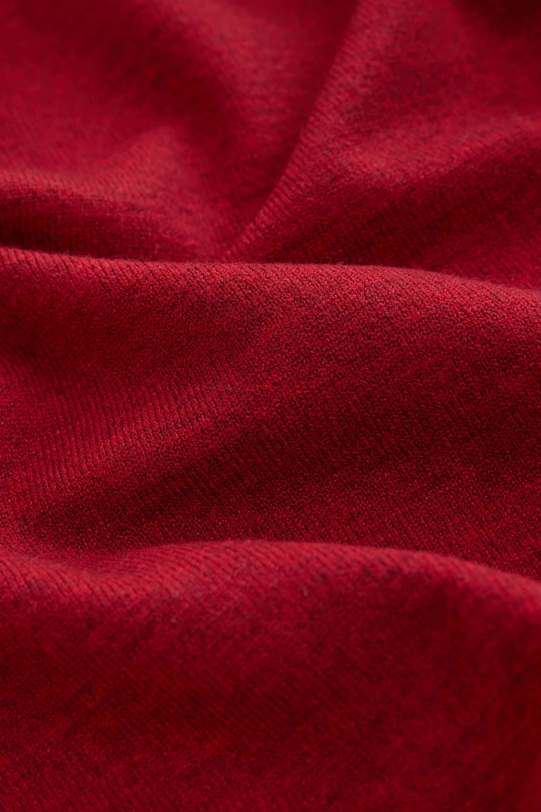 Next Kurzarmpullover Oberteil mit Schal in Strickoptik (1-tlg)